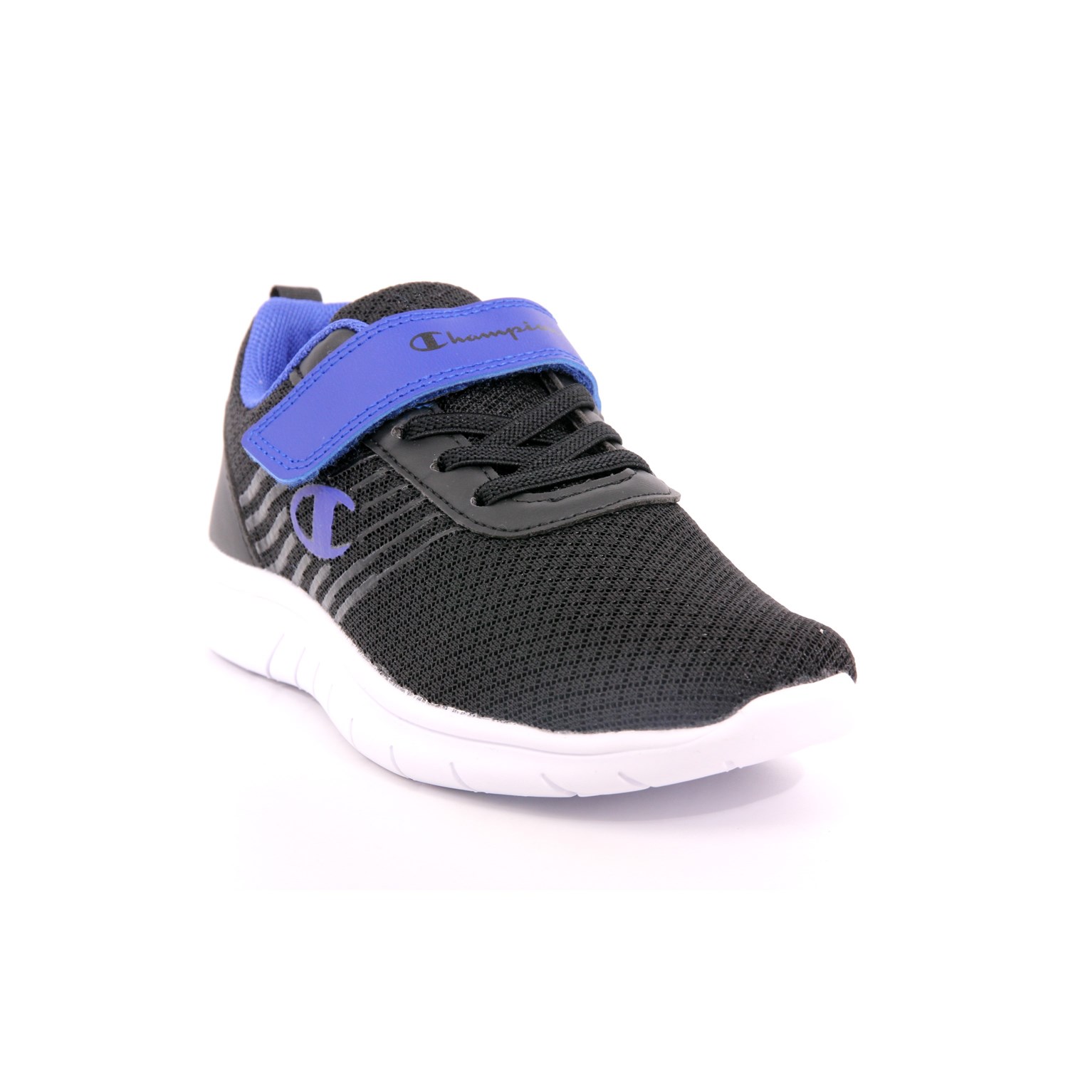 Scarpa Strappi + Elastico Champion Bambino Nero Scarpa Strappi + Elastico Champion Bambino Nero Scarpe 945 - S32479