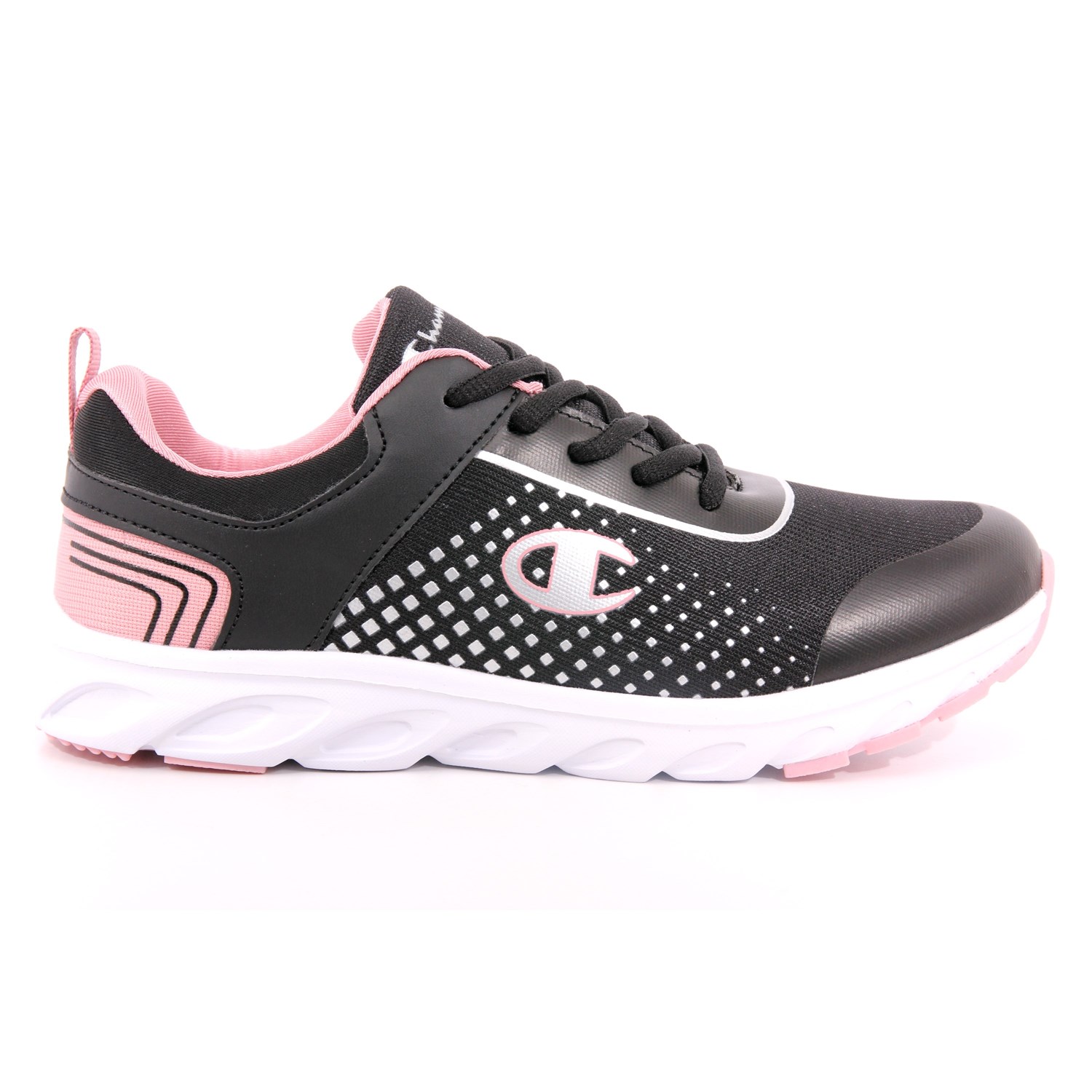 Scarpa Allacciata Champion Bambina Nero Scarpa Allacciata Champion Bambina Nero Scarpe 949 - S32557