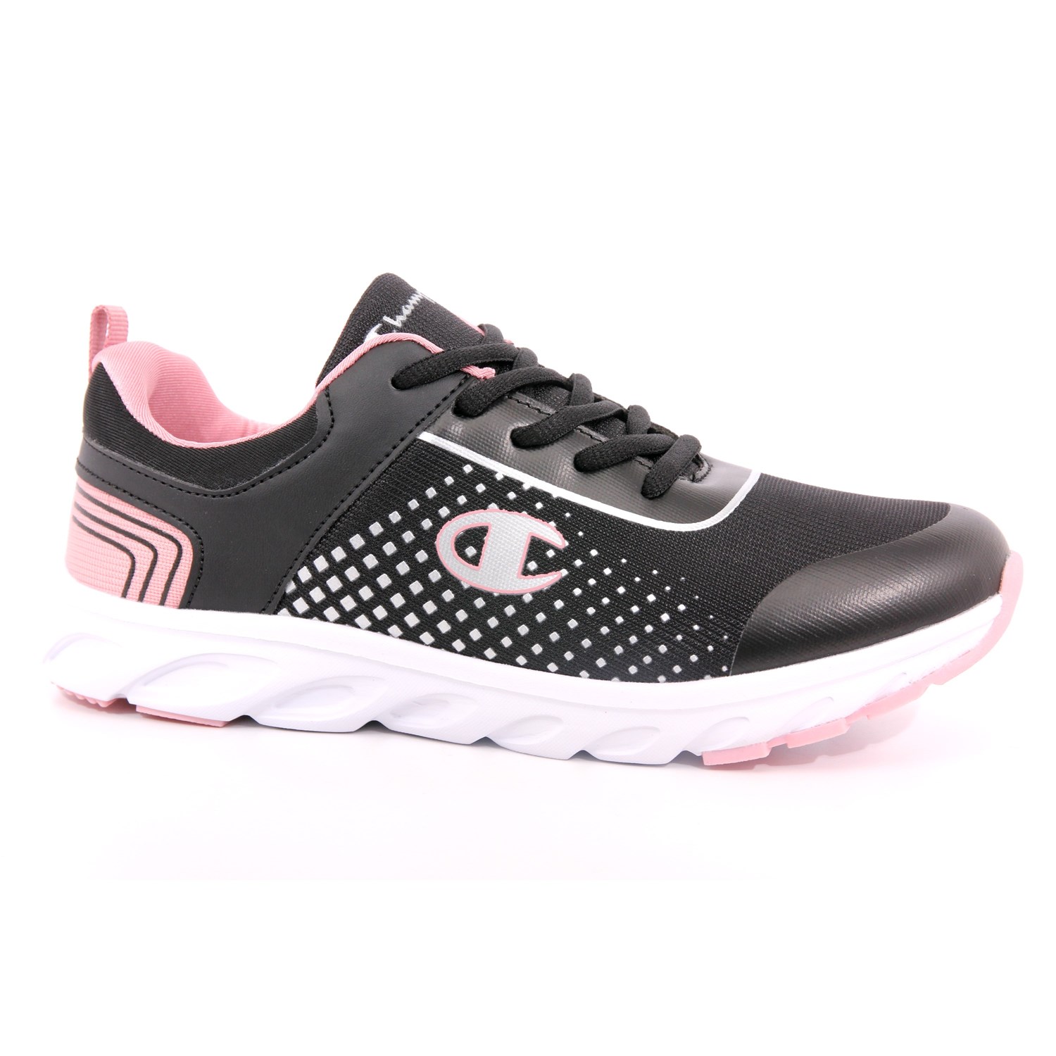 Scarpa Allacciata Champion Bambina Nero Scarpa Allacciata Champion Bambina Nero Scarpe 949 - S32557