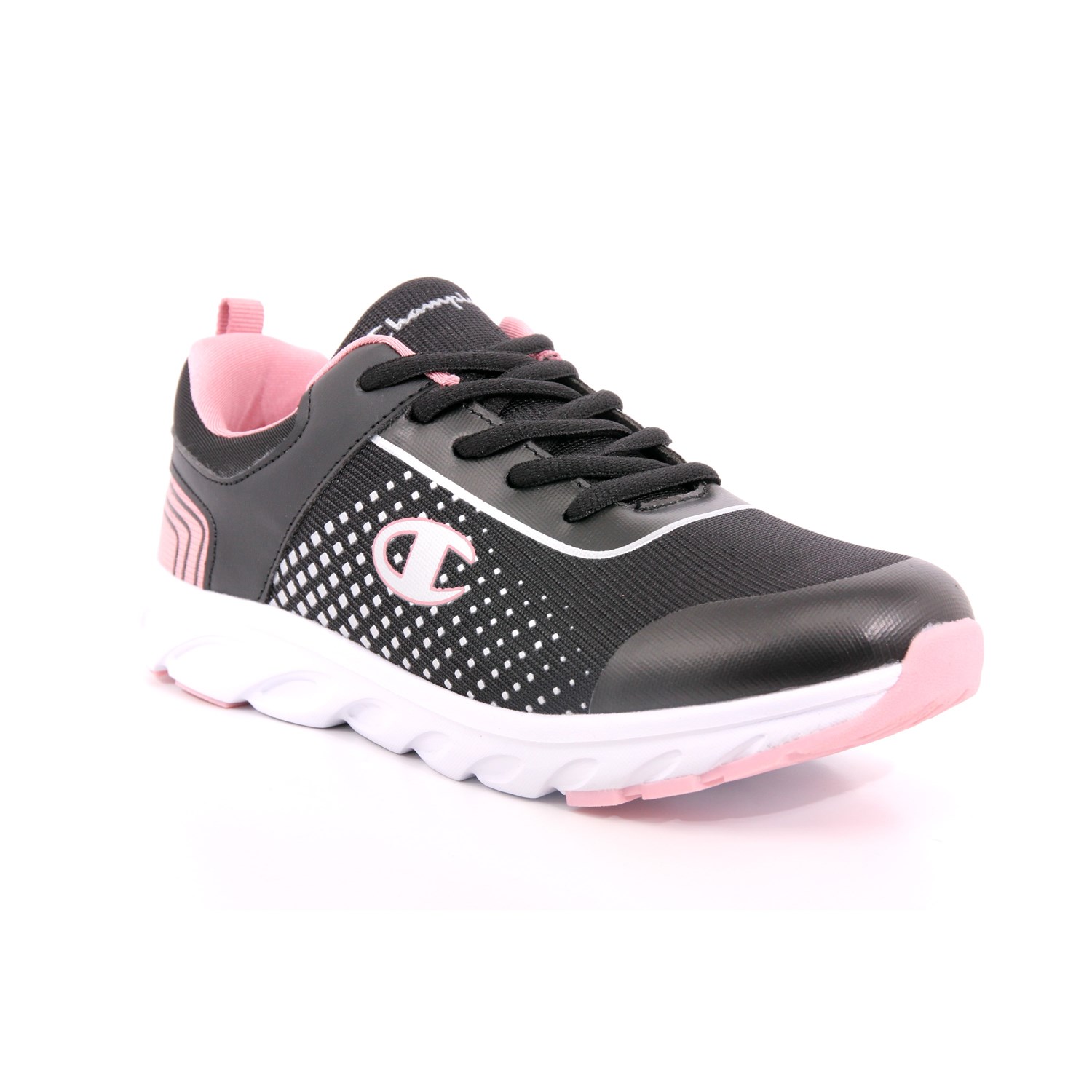 Scarpa Allacciata Champion Bambina Nero Scarpa Allacciata Champion Bambina Nero Scarpe 949 - S32557