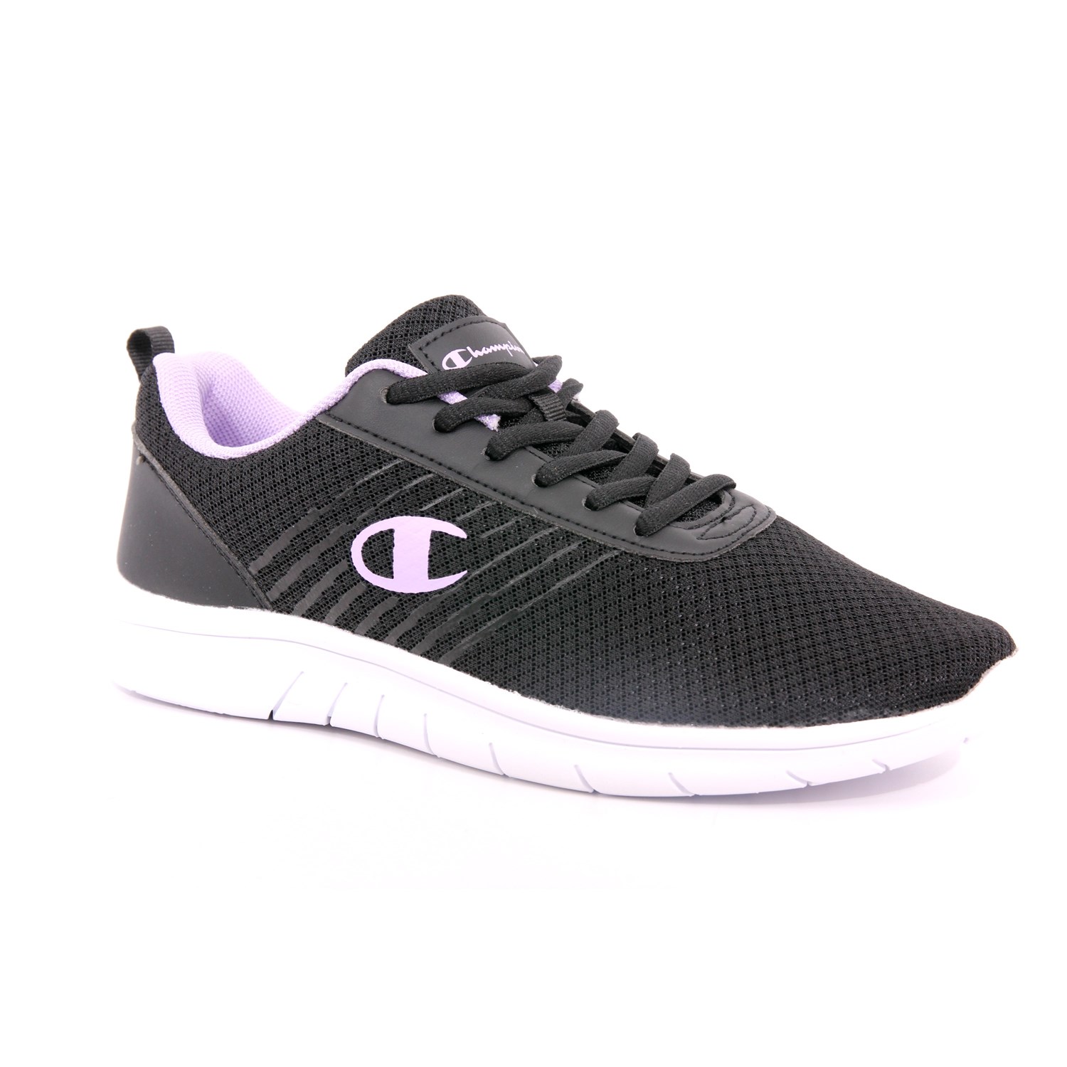 Scarpa Allacciata Champion Bambina Nero Scarpa Allacciata Champion Bambina Nero Scarpe 950 - S32560