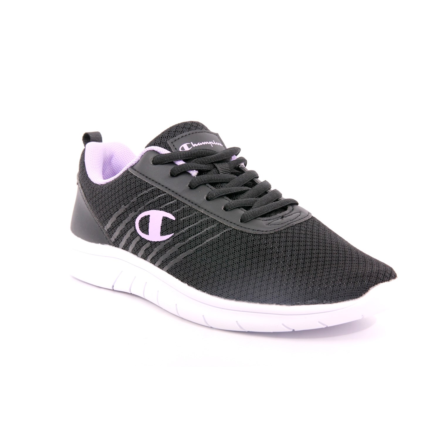 Scarpa Allacciata Champion Bambina Nero Scarpa Allacciata Champion Bambina Nero Scarpe 950 - S32560
