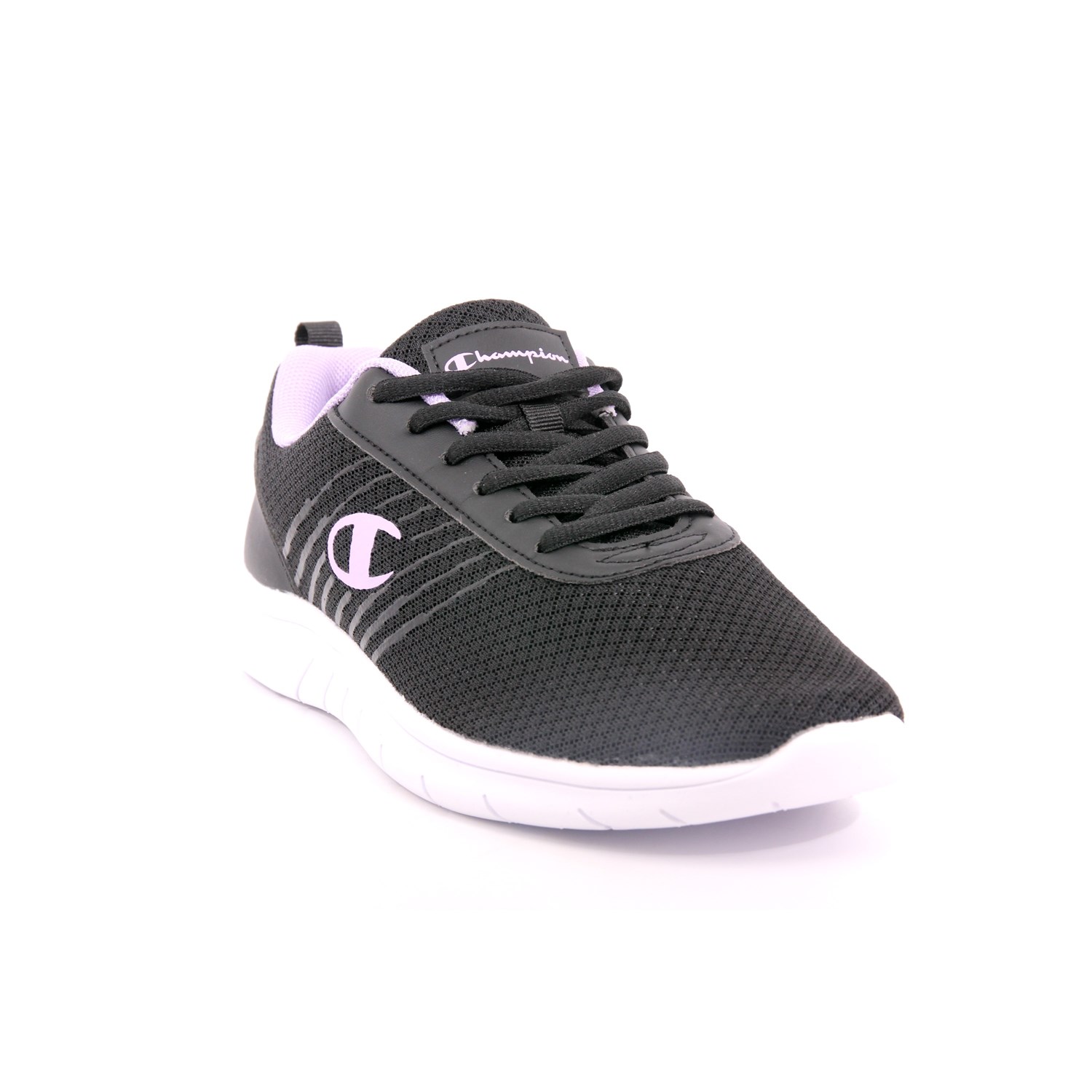 Scarpa Allacciata Champion Bambina Nero Scarpa Allacciata Champion Bambina Nero Scarpe 950 - S32560