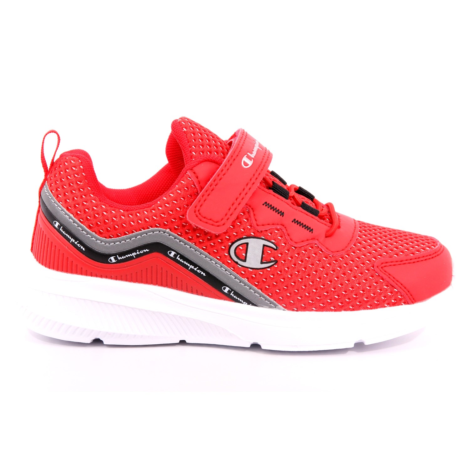 Scarpa Strappi + Elastico Champion Bambino Rosso Scarpa Strappi + Elastico Champion Bambino Rosso Scarpe 952 - S32662