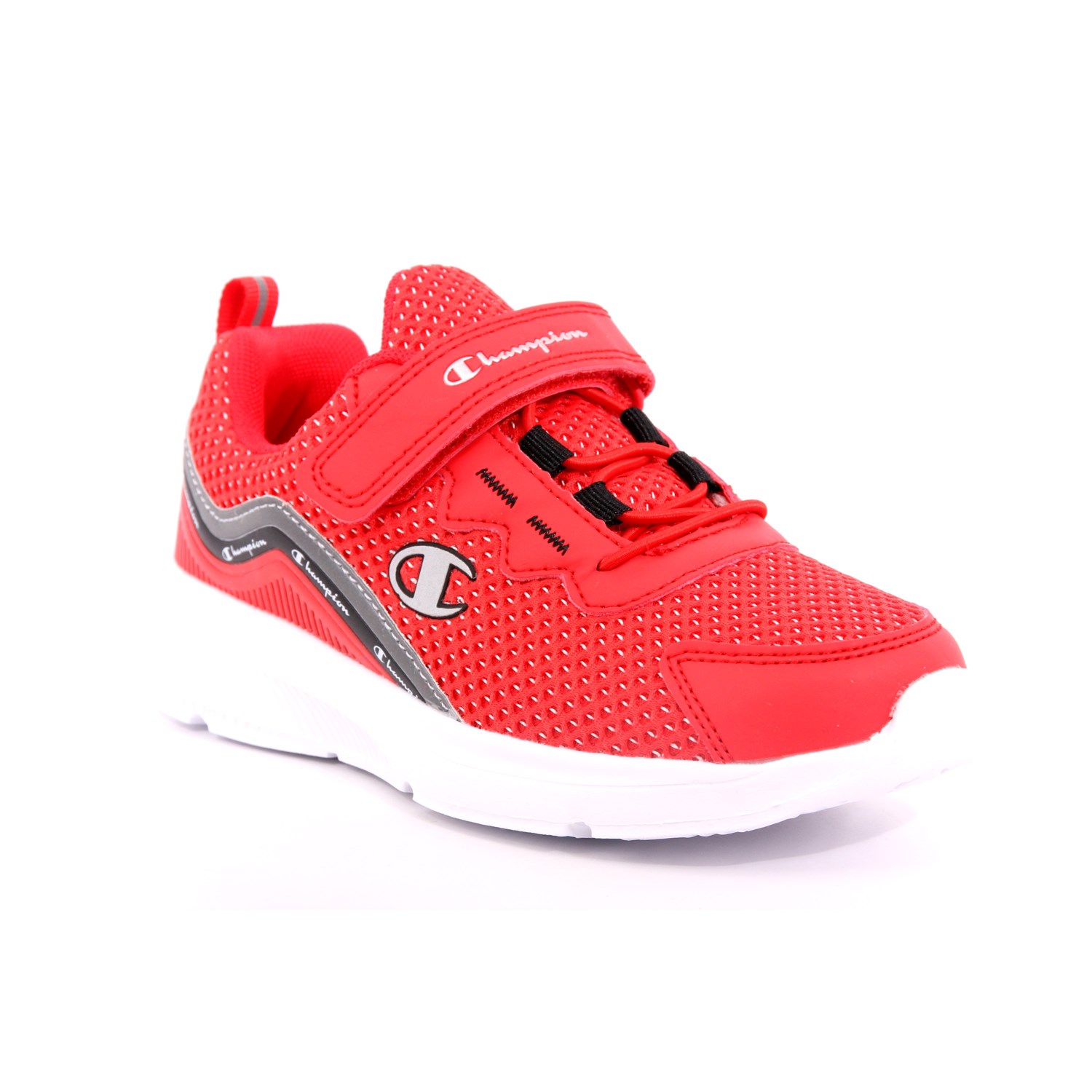 Scarpa Strappi + Elastico Champion Bambino Rosso Scarpa Strappi + Elastico Champion Bambino Rosso Scarpe 952 - S32662