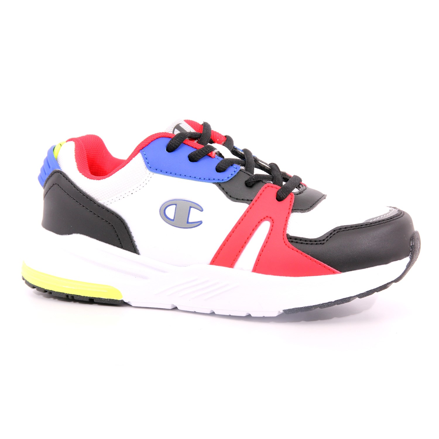 Scarpa Allacciata Champion Bambino Bianco Scarpa Allacciata Champion Bambino Bianco Scarpe 954 - S32666