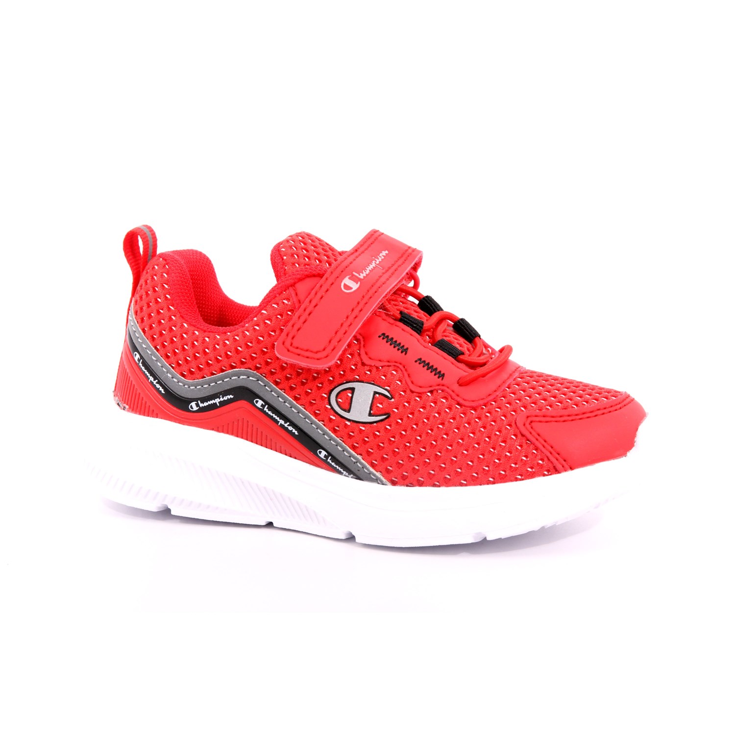 Scarpa Strappi + Elastico Champion Bambino Rosso Scarpa Strappi + Elastico Champion Bambino Rosso Scarpe 955 - S32667