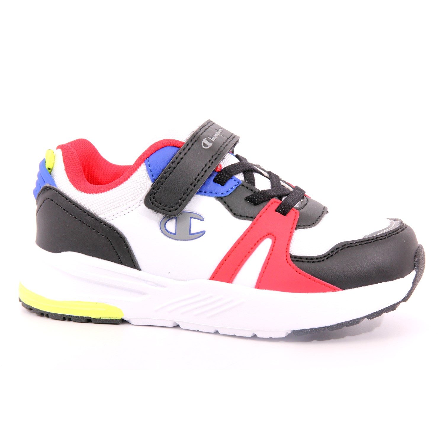Scarpa Strappi + Elastico Champion Bambino Bianco Scarpa Strappi + Elastico Champion Bambino Bianco Scarpe 957 - S32673
