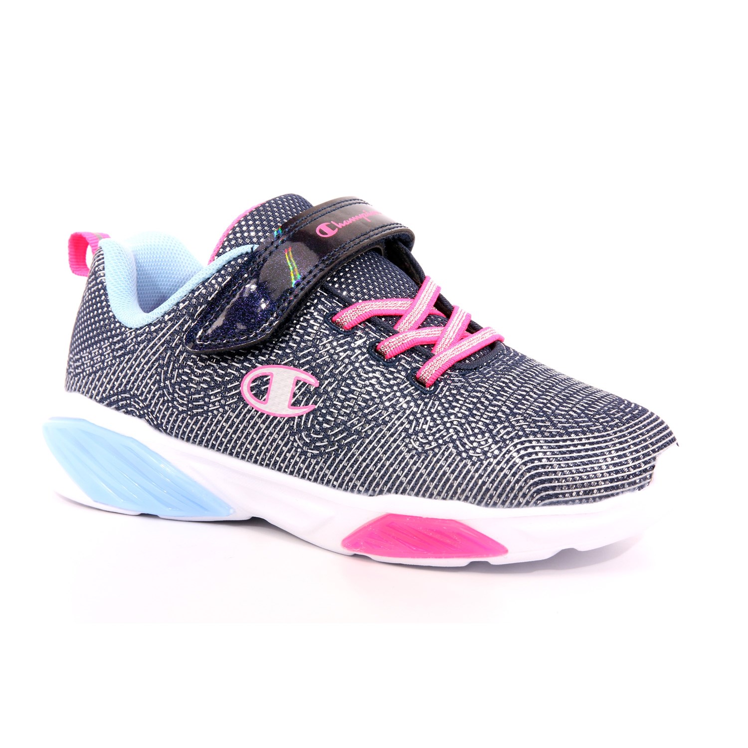 Scarpa Strappi + Elastico Champion Bambina Blu Scarpa Strappi + Elastico Champion Bambina Blu Scarpe 961 - S32780