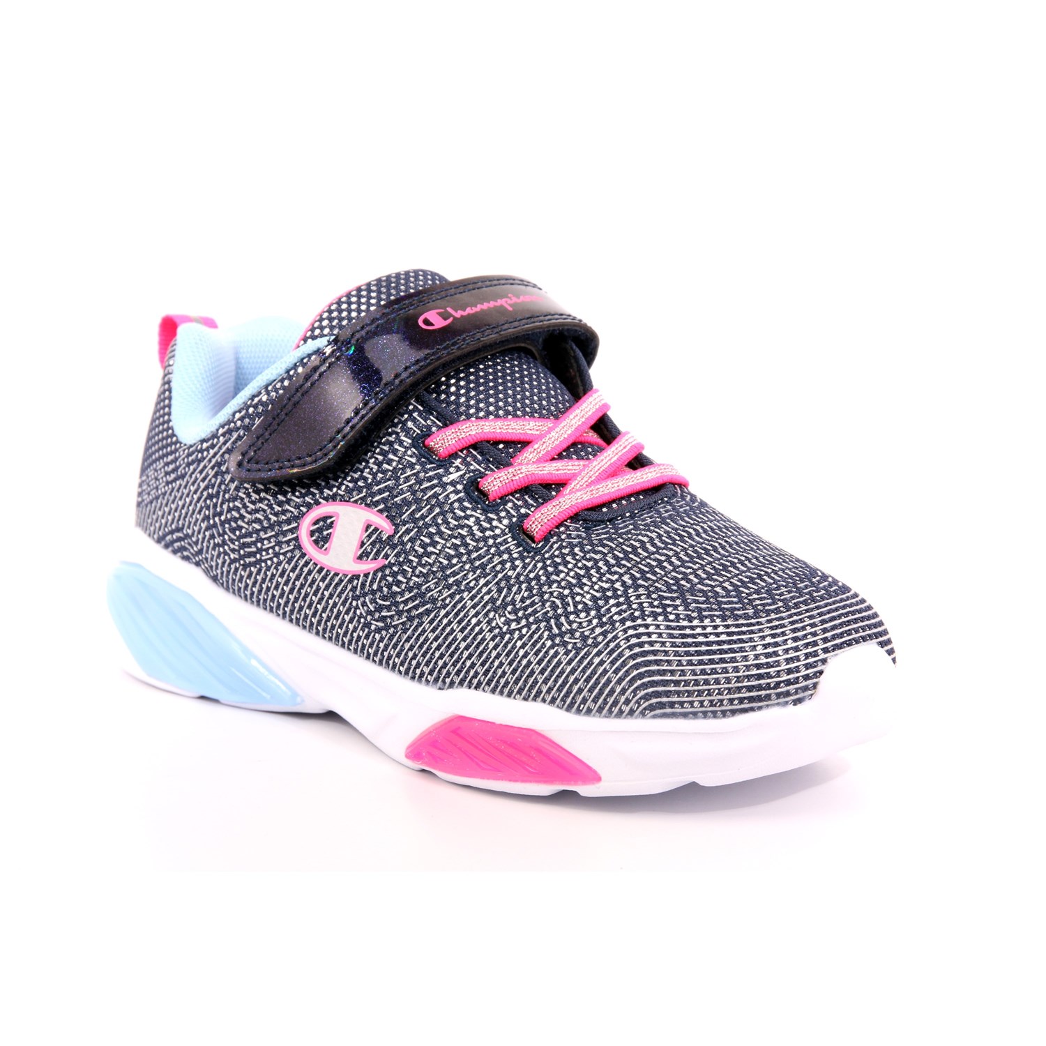 Scarpa Strappi + Elastico Champion Bambina Blu Scarpa Strappi + Elastico Champion Bambina Blu Scarpe 961 - S32780