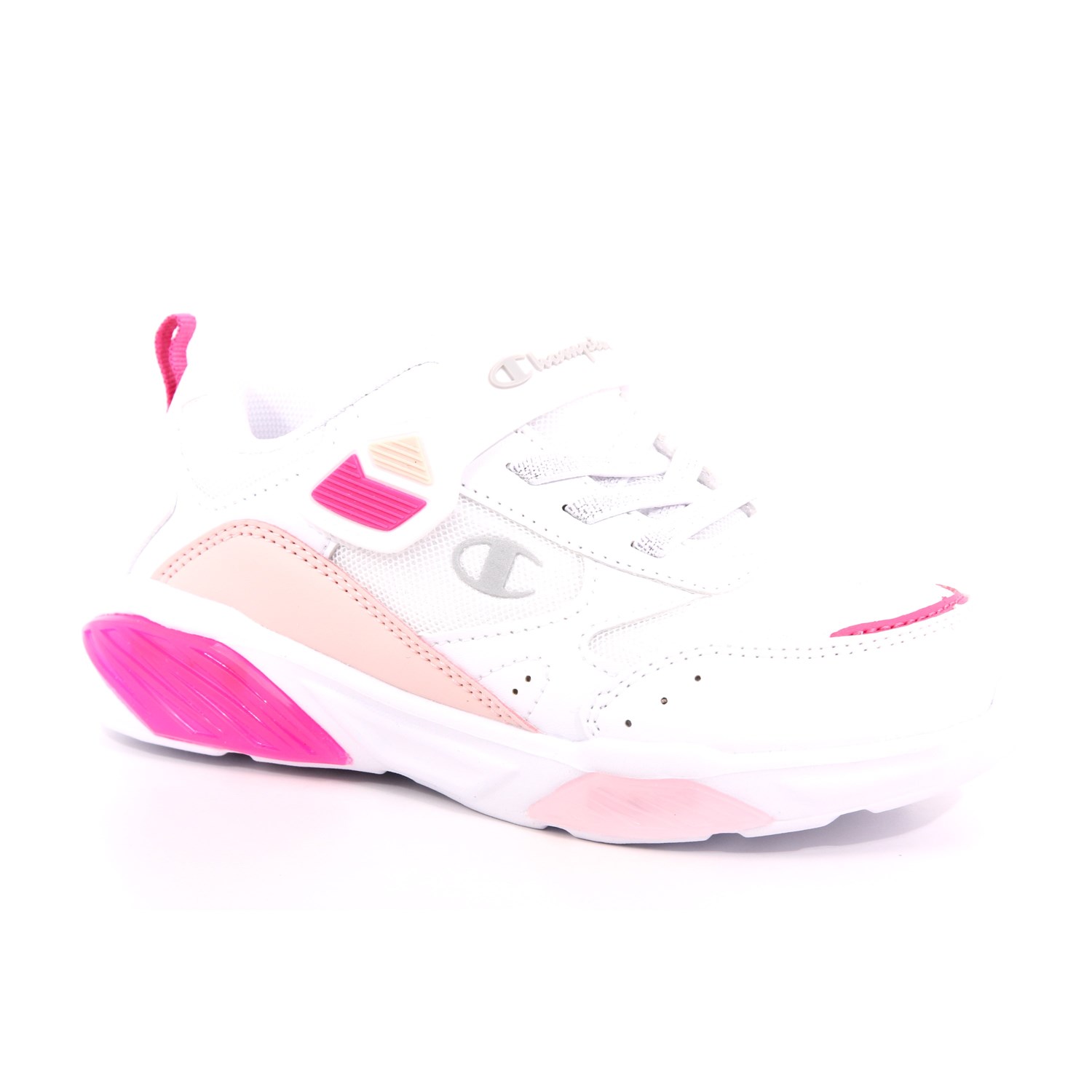 Scarpa Strappi + Elastico Champion Bambina Bianco Scarpa Strappi + Elastico Champion Bambina Bianco Scarpe 962 - S32782