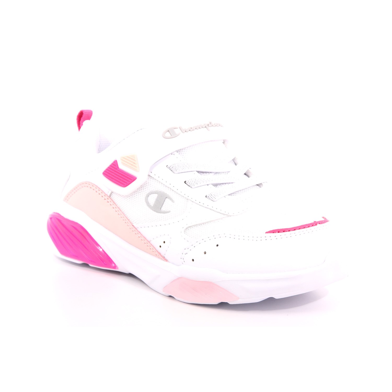 Scarpa Strappi + Elastico Champion Bambina Bianco Scarpa Strappi + Elastico Champion Bambina Bianco Scarpe 962 - S32782