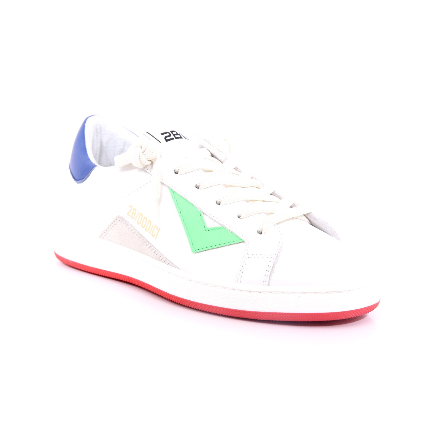 Scarpa Allacciata 2b12 Bambino Bianco Scarpa Allacciata 2b12 Bambino Bianco Scarpe 3 - J527