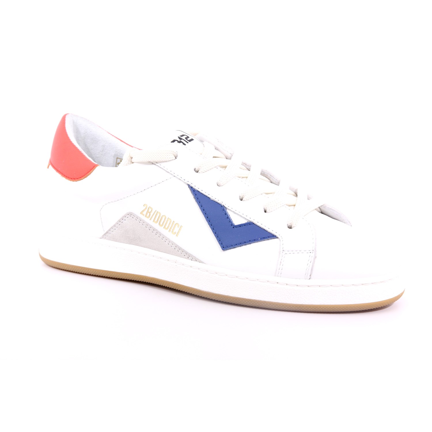 Scarpa Allacciata 2b12 Bambino Bianco Scarpa Allacciata 2b12 Bambino Bianco Scarpe 4 - J534