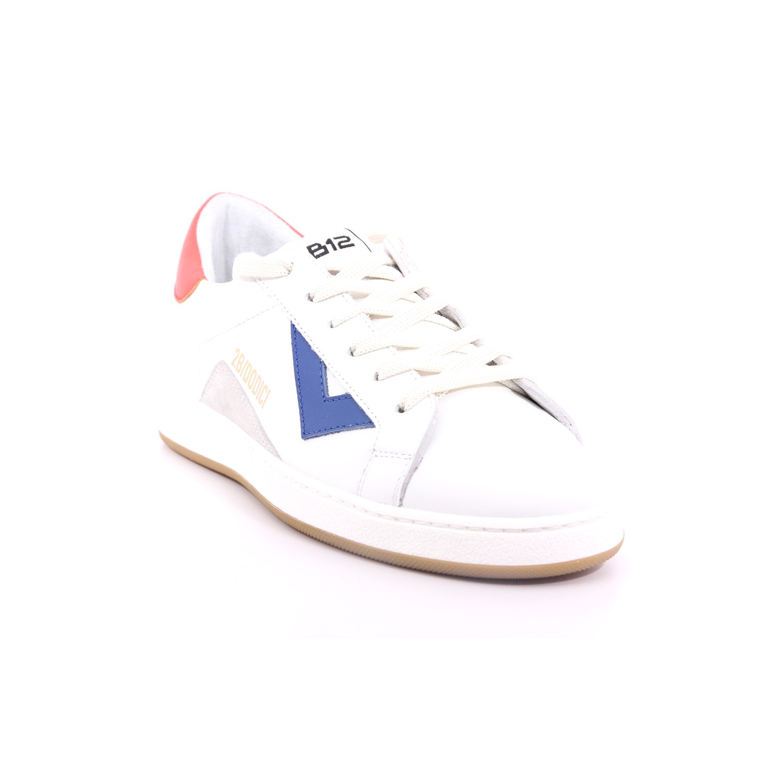 Scarpa Allacciata 2b12 Bambino Bianco Scarpa Allacciata 2b12 Bambino Bianco Scarpe 4 - J534