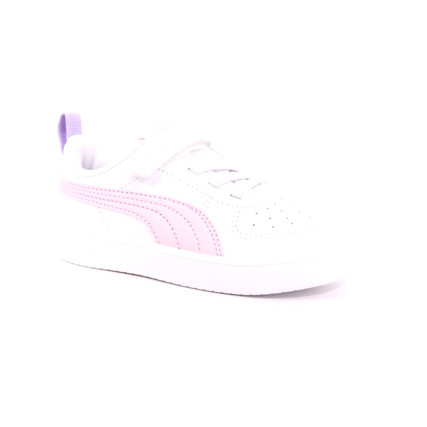 Scarpa Strappi + Elastico Puma Bambina Bianco Scarpa Strappi + Elastico Puma Bambina Bianco Scarpe 1119 - 38431415