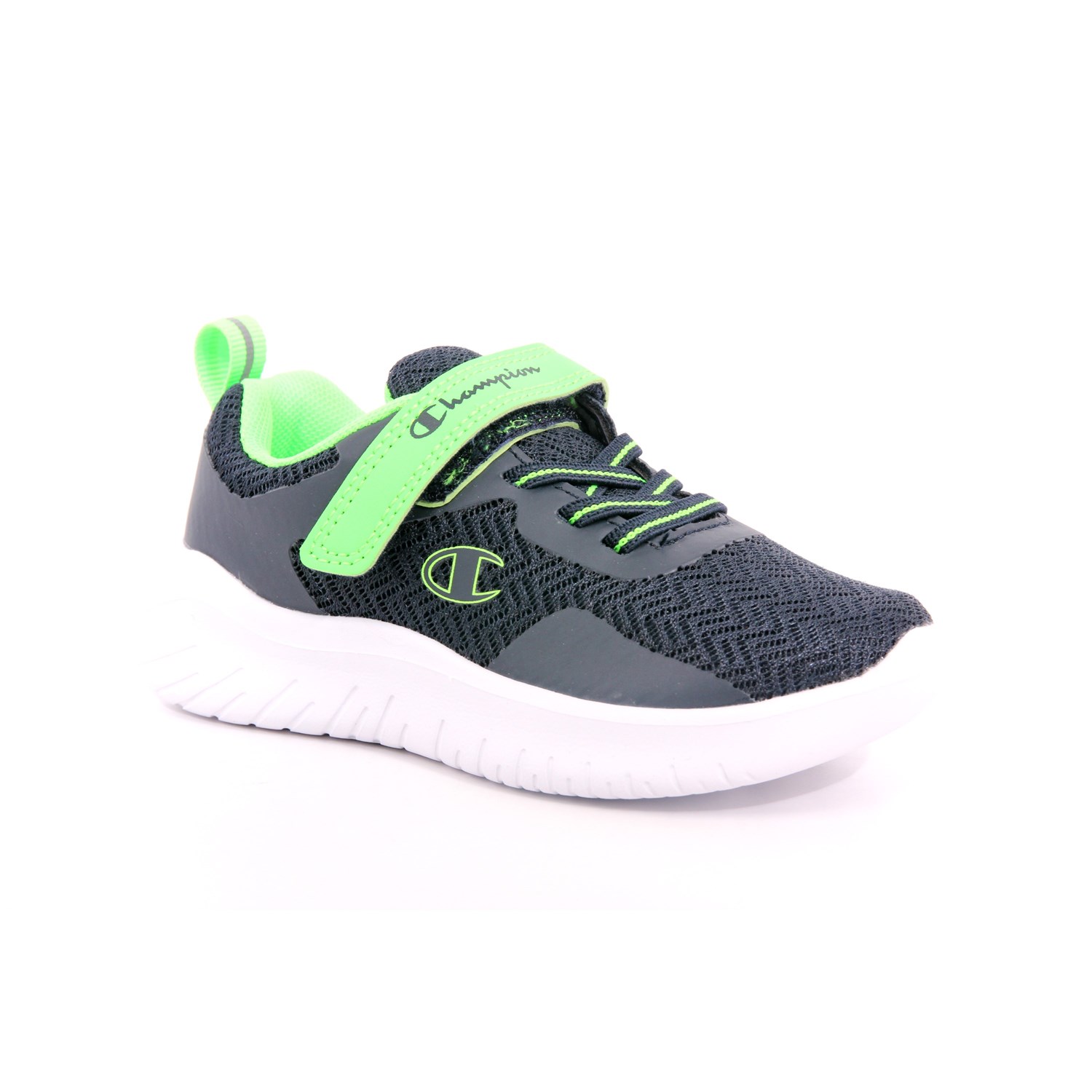 Scarpa Strappi + Elastico Champion Bambino Blu Scarpa Strappi + Elastico Champion Bambino Blu Scarpe 967 - S32453