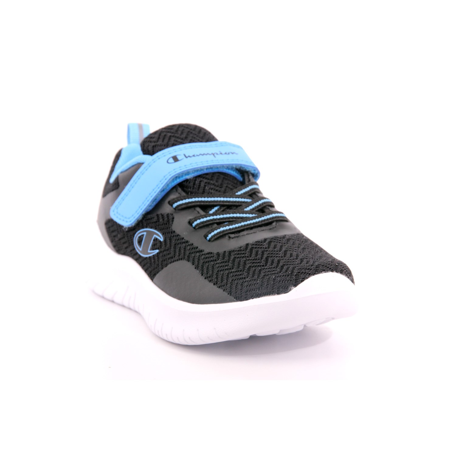 Scarpa Strappi + Elastico Champion Bambino Nero Scarpa Strappi + Elastico Champion Bambino Nero Scarpe 971 - S32454