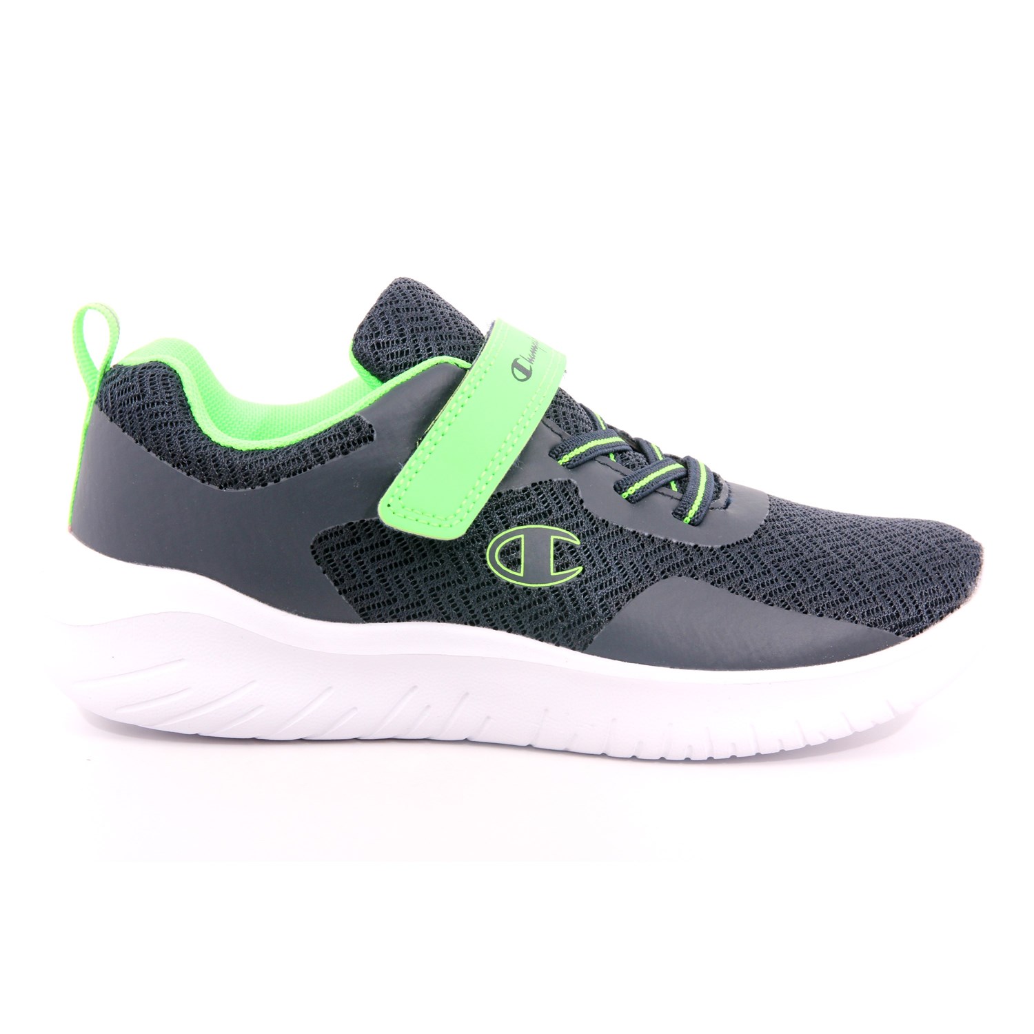 Scarpa Strappi + Elastico Champion Bambino Blu Scarpa Strappi + Elastico Champion Bambino Blu Scarpe 972 - S32454