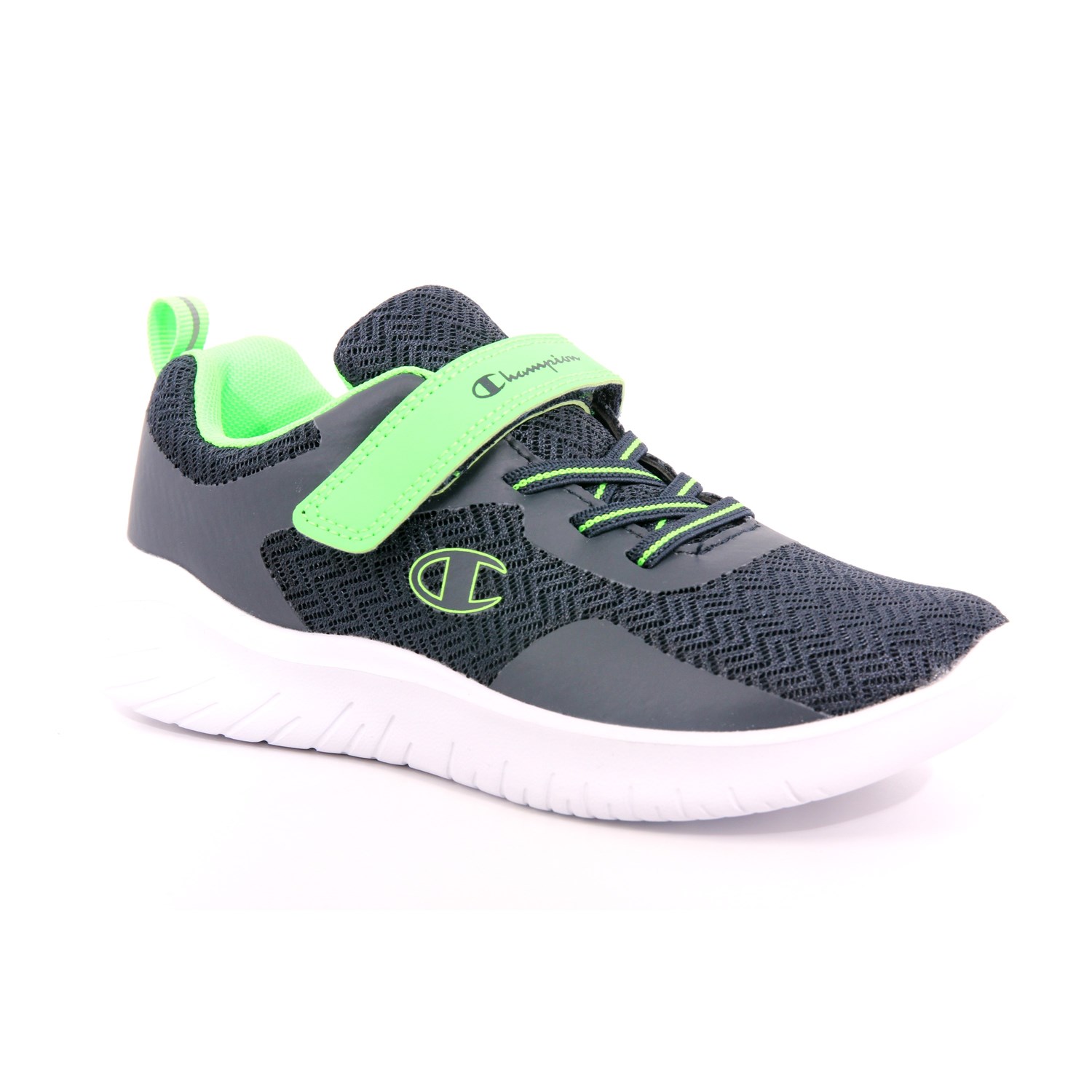 Scarpa Strappi + Elastico Champion Bambino Blu Scarpa Strappi + Elastico Champion Bambino Blu Scarpe 972 - S32454