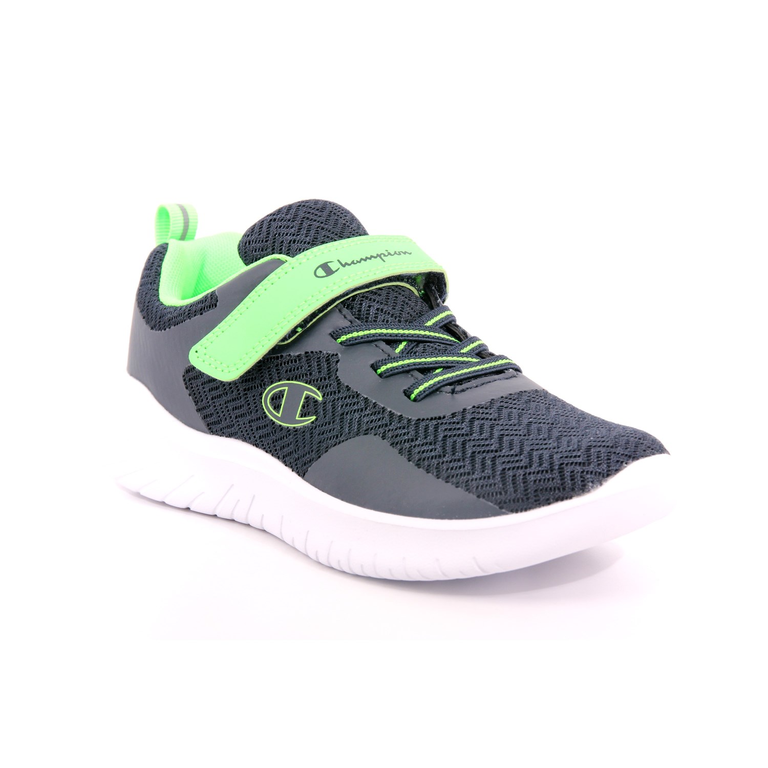 Scarpa Strappi + Elastico Champion Bambino Blu Scarpa Strappi + Elastico Champion Bambino Blu Scarpe 972 - S32454