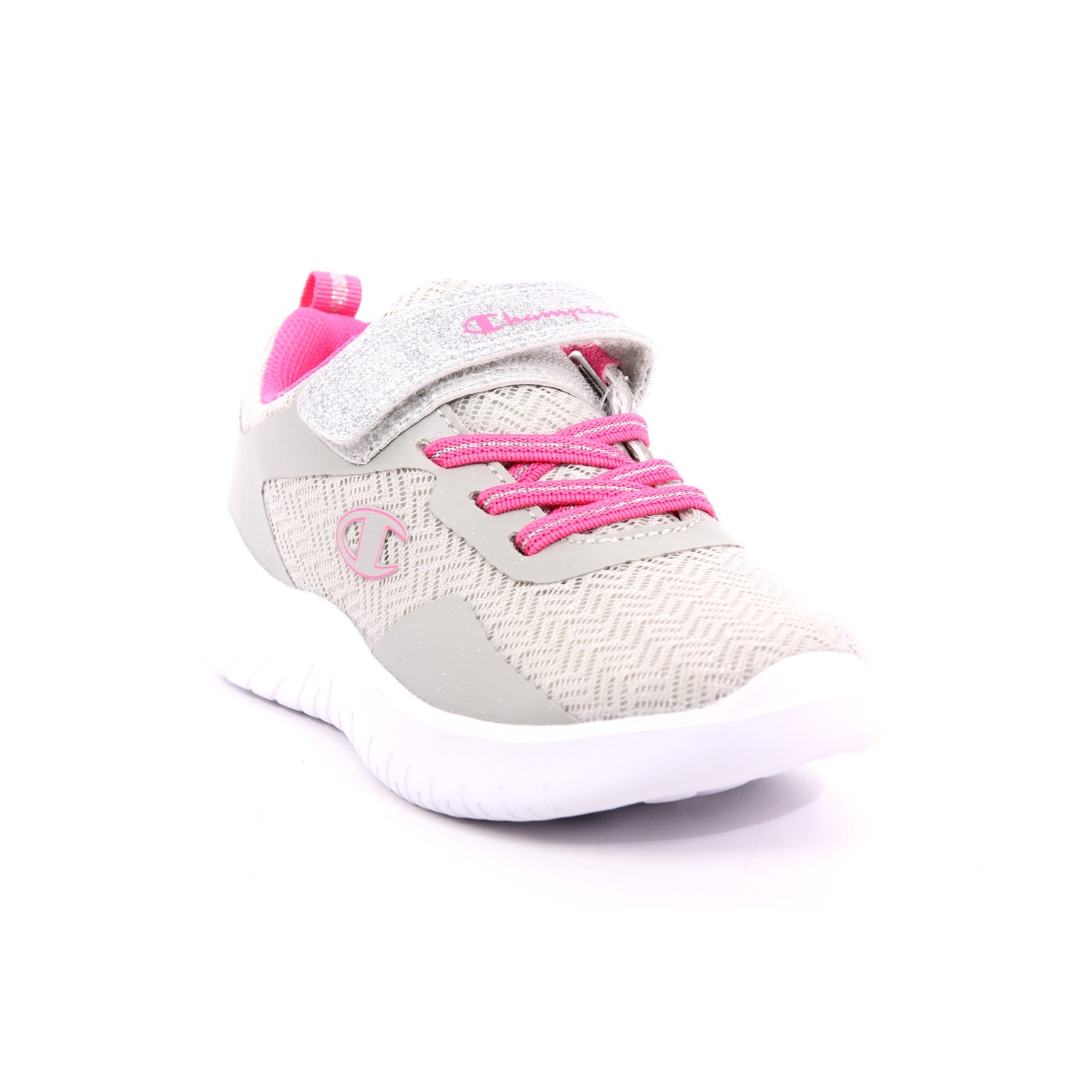 Scarpa Strappi + Elastico Champion Bambina Grigio Scarpa Strappi + Elastico Champion Bambina Grigio Scarpe 978 - S32532