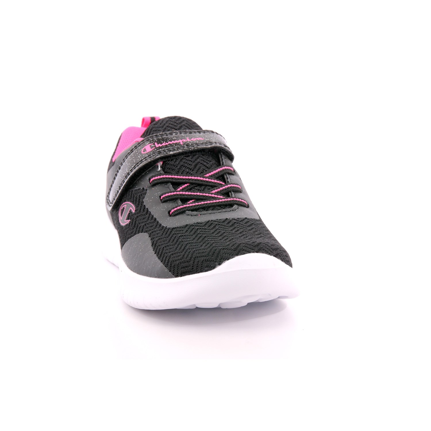 Scarpa Strappi + Elastico Champion Bambina Nero Scarpa Strappi + Elastico Champion Bambina Nero Scarpe 979 - S32532