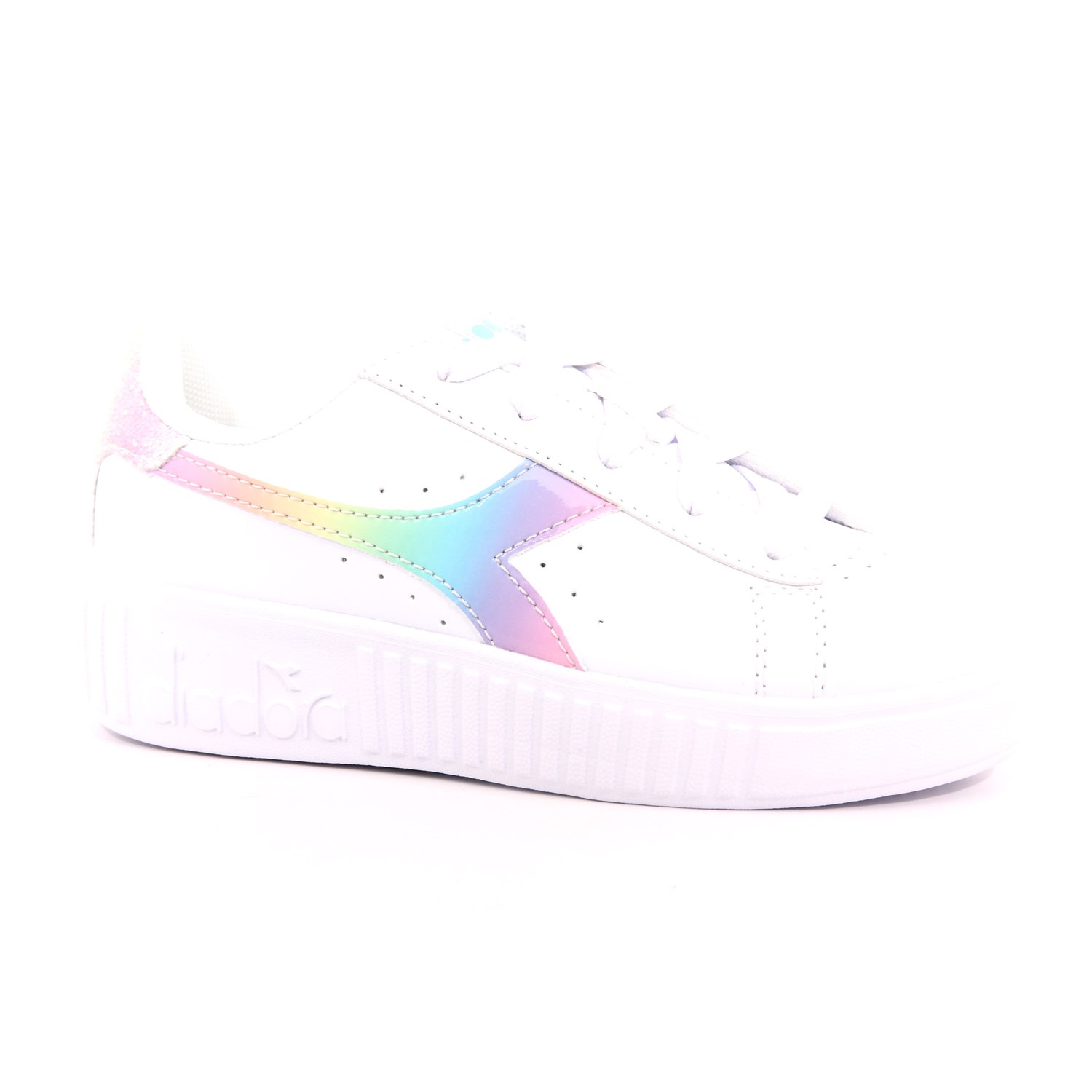 Scarpa Allacciata Diadora Bambina Bianco Scarpa Allacciata Diadora Bambina Bianco Scarpe 421 - 101.179249