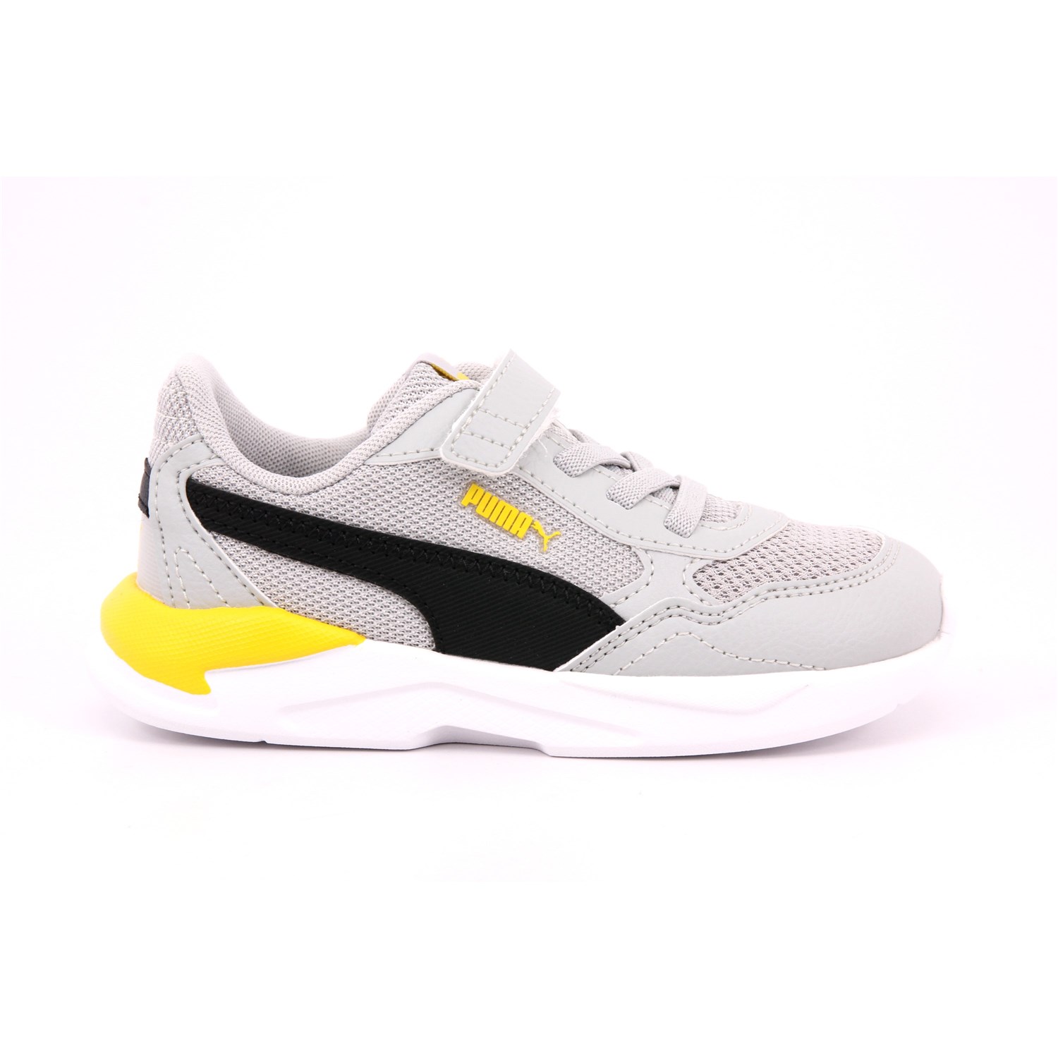 Scarpa Strappi + Elastico Puma Bambino Grigio Scarpa Strappi + Elastico Puma Bambino Grigio Scarpe 1127 - 38552615