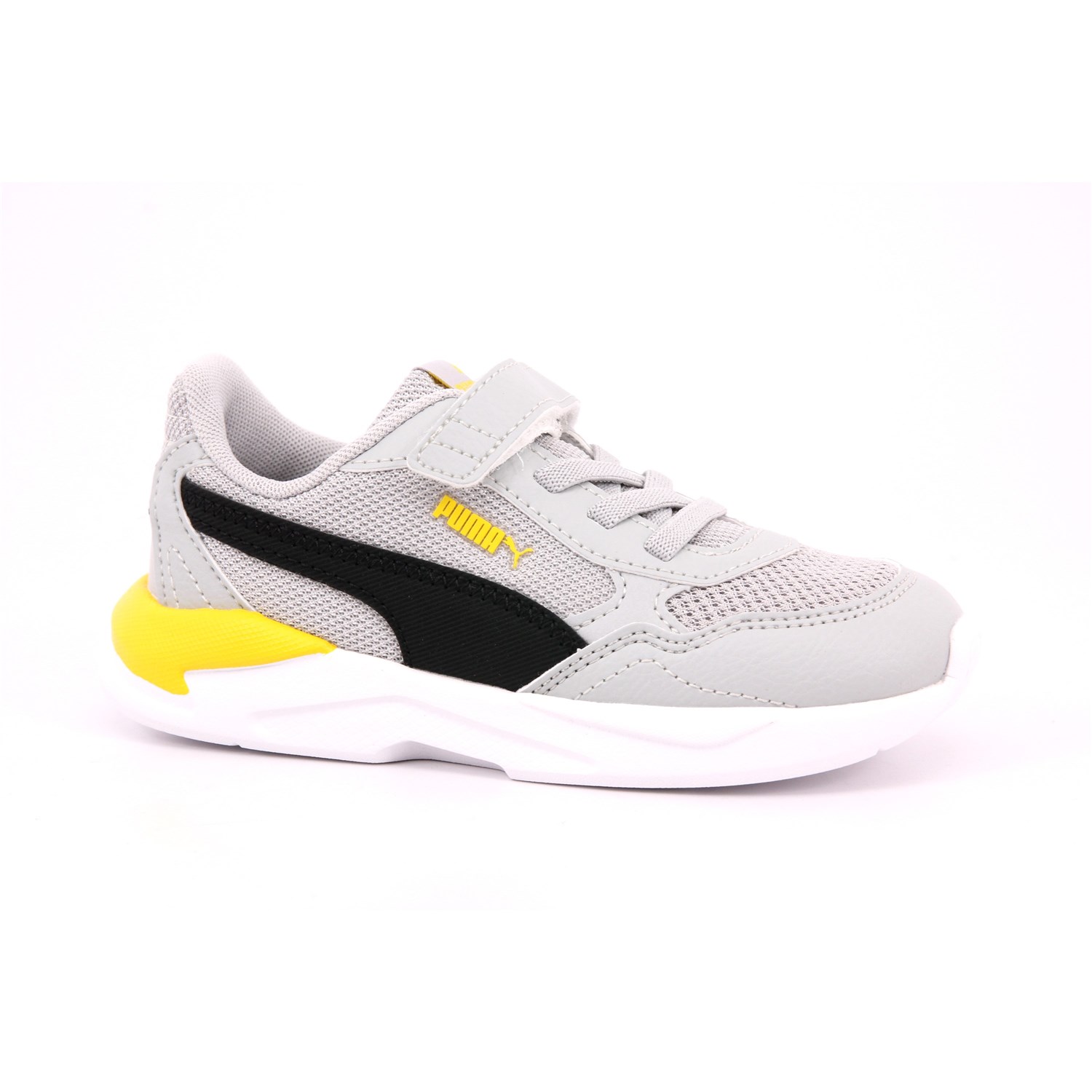 Scarpa Strappi + Elastico Puma Bambino Grigio Scarpa Strappi + Elastico Puma Bambino Grigio Scarpe 1127 - 38552615