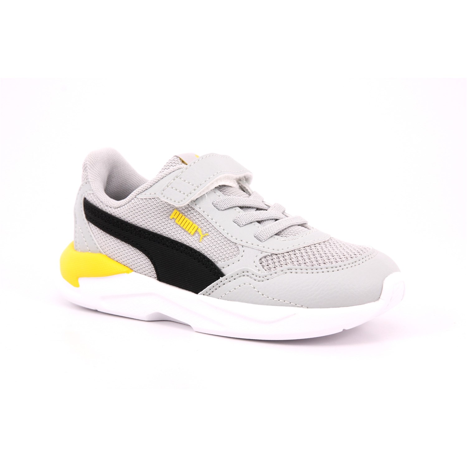 Scarpa Strappi + Elastico Puma Bambino Grigio Scarpa Strappi + Elastico Puma Bambino Grigio Scarpe 1127 - 38552615