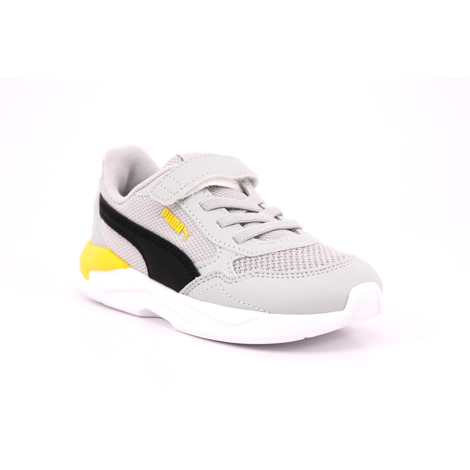 Scarpa Strappi + Elastico Puma Bambino Grigio Scarpa Strappi + Elastico Puma Bambino Grigio Scarpe 1127 - 38552615