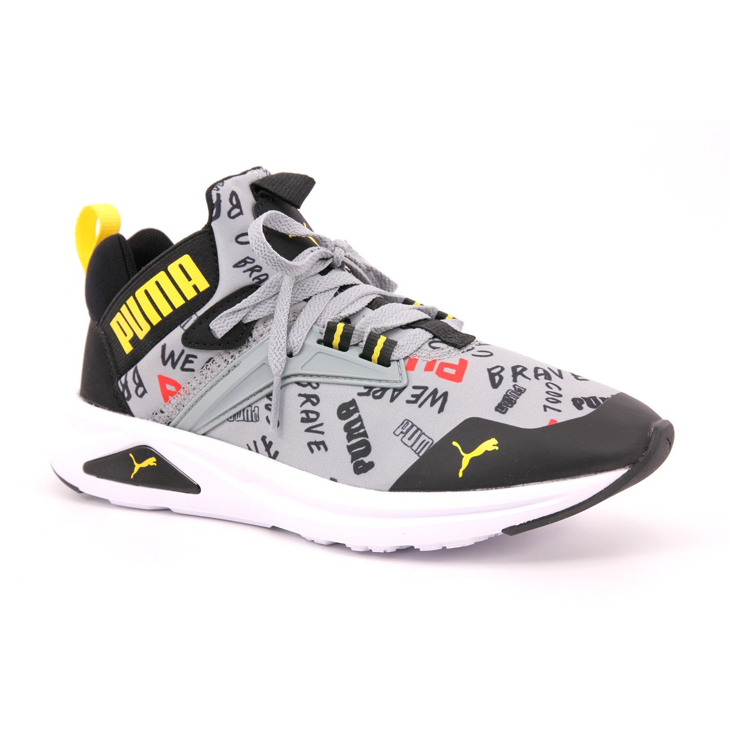 Scarpa Allacciata Puma Bambino Grigio Scarpa Allacciata Puma Bambino Grigio Scarpe 1129 - 38970401