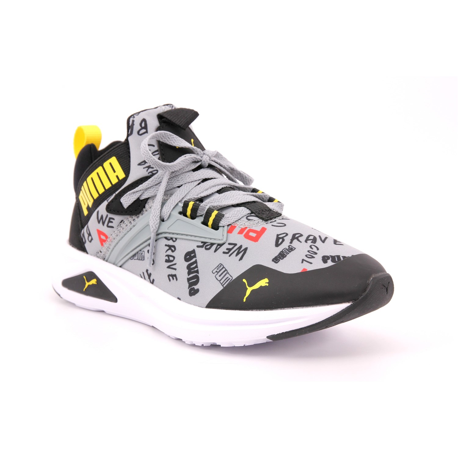 Scarpa Allacciata Puma Bambino Grigio Scarpa Allacciata Puma Bambino Grigio Scarpe 1129 - 38970401