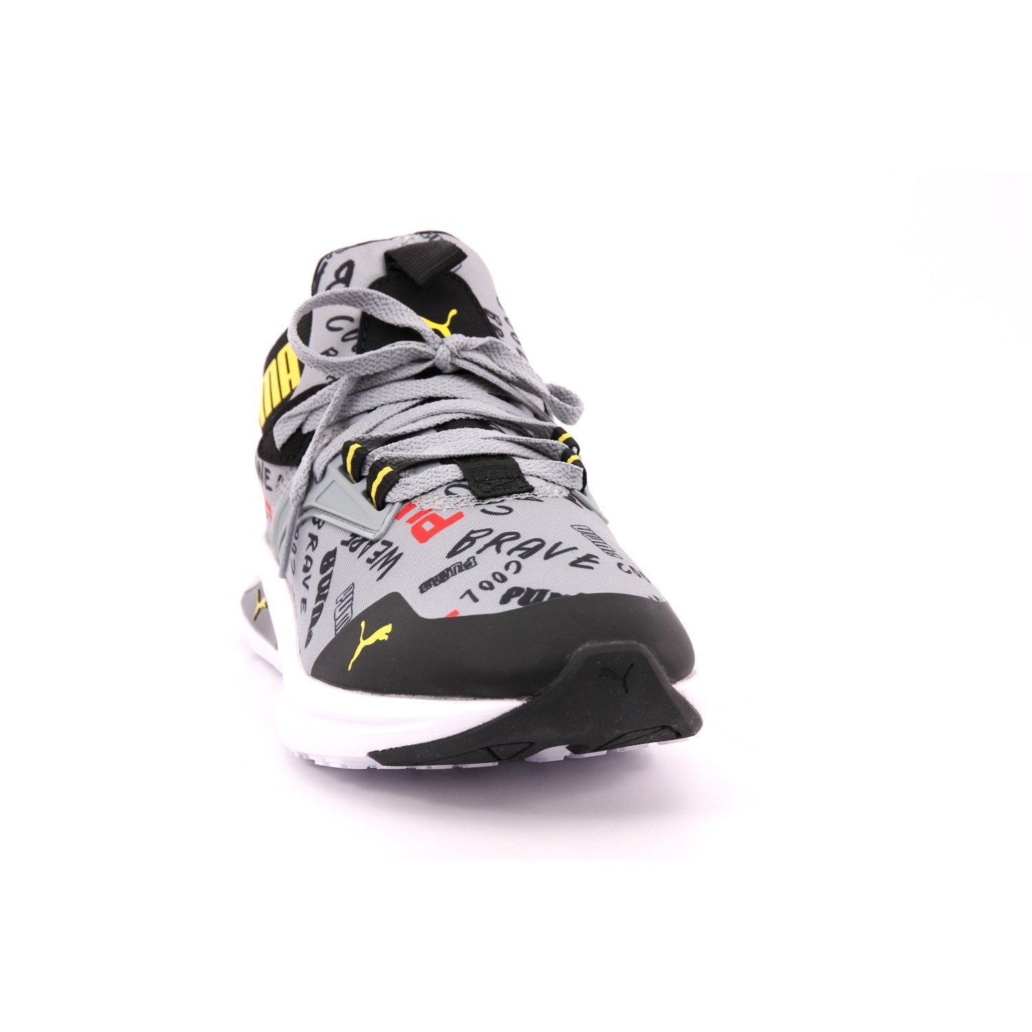 Scarpa Allacciata Puma Bambino Grigio Scarpa Allacciata Puma Bambino Grigio Scarpe 1129 - 38970401