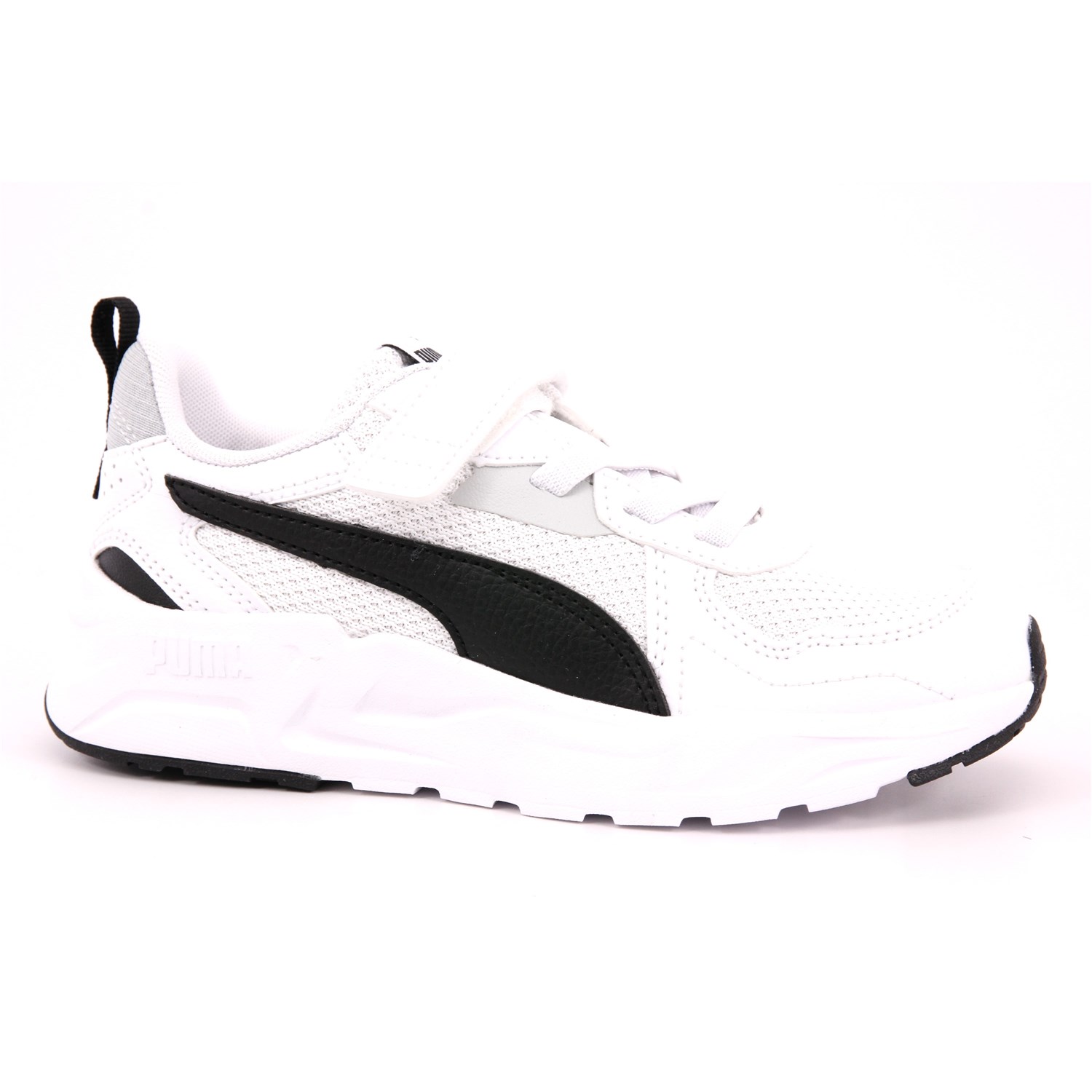 Scarpa Strappi + Elastico Puma Bambino Bianco Scarpa Strappi + Elastico Puma Bambino Bianco Scarpe 1133 - 39148002