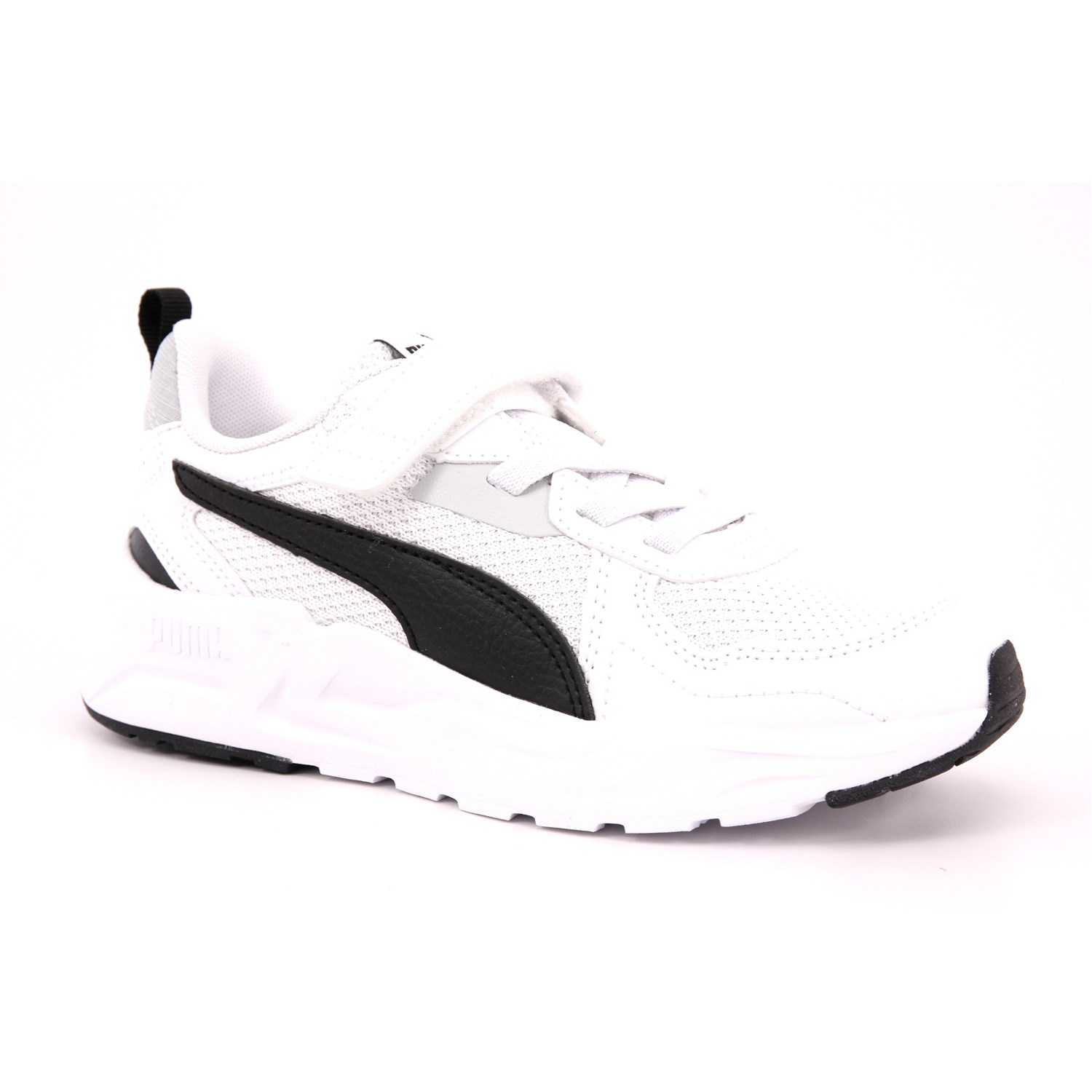 Scarpa Strappi + Elastico Puma Bambino Bianco Scarpa Strappi + Elastico Puma Bambino Bianco Scarpe 1133 - 39148002