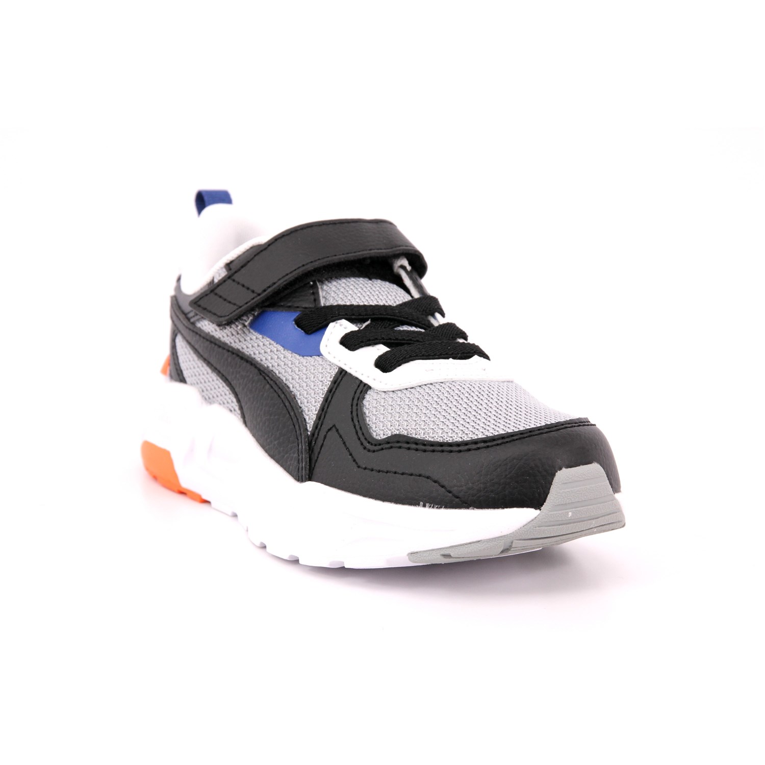 Scarpa Strappi + Elastico Puma Bambino Grigio Scarpa Strappi + Elastico Puma Bambino Grigio Scarpe 1134 - 39148003