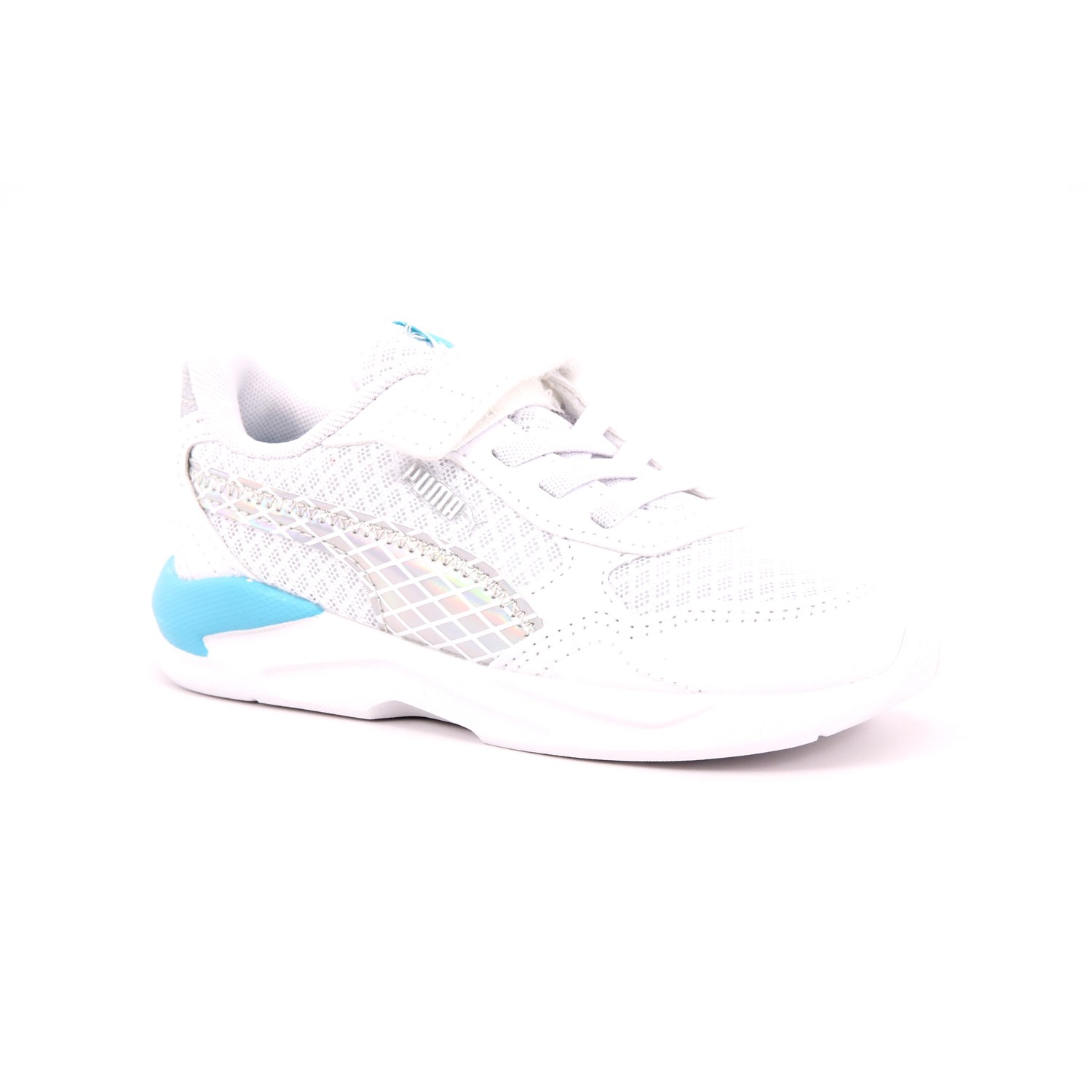 Scarpa Strappi + Elastico Puma Bambina Bianco Scarpa Strappi + Elastico Puma Bambina Bianco Scarpe 1136 - 39204401