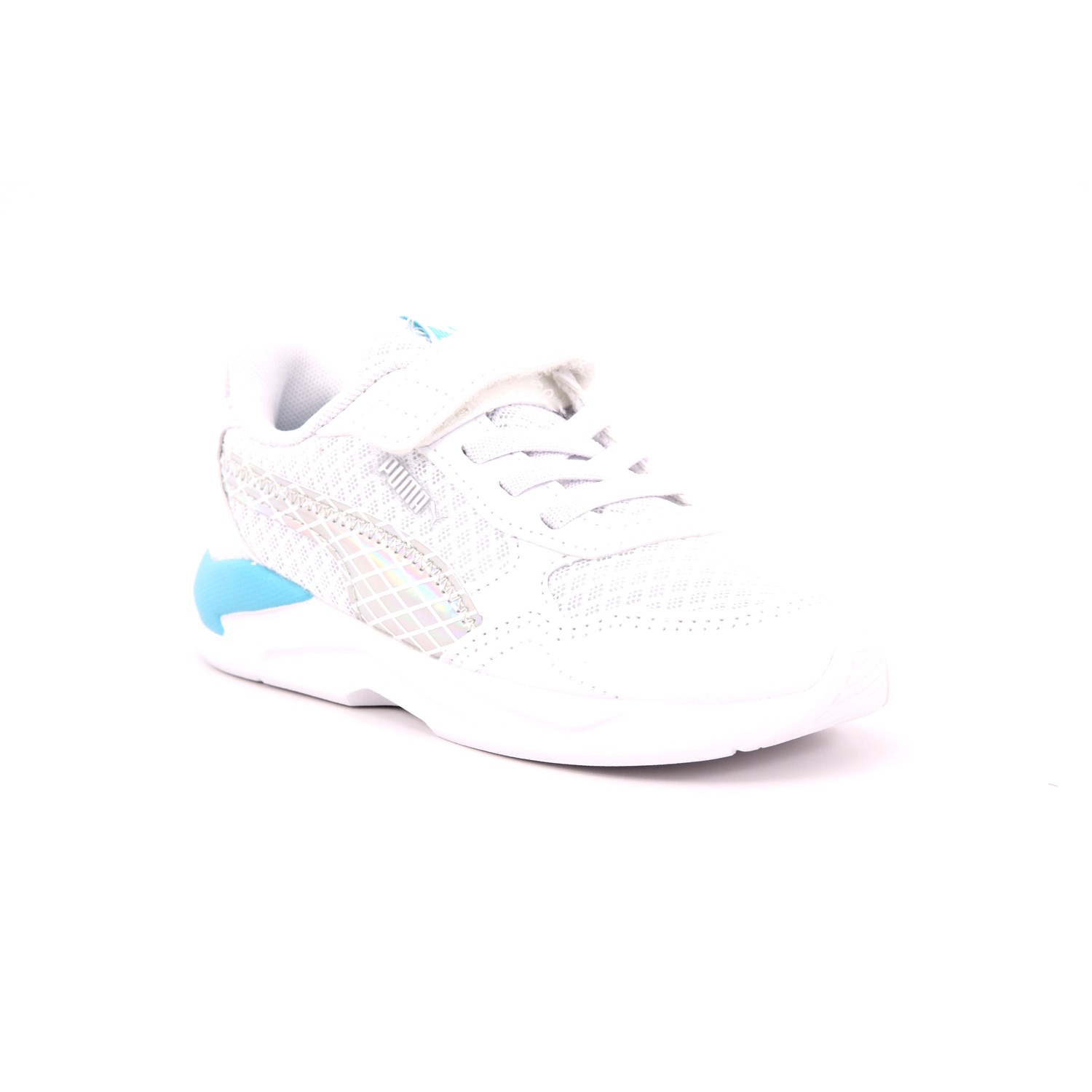 Scarpa Strappi + Elastico Puma Bambina Bianco Scarpa Strappi + Elastico Puma Bambina Bianco Scarpe 1136 - 39204401