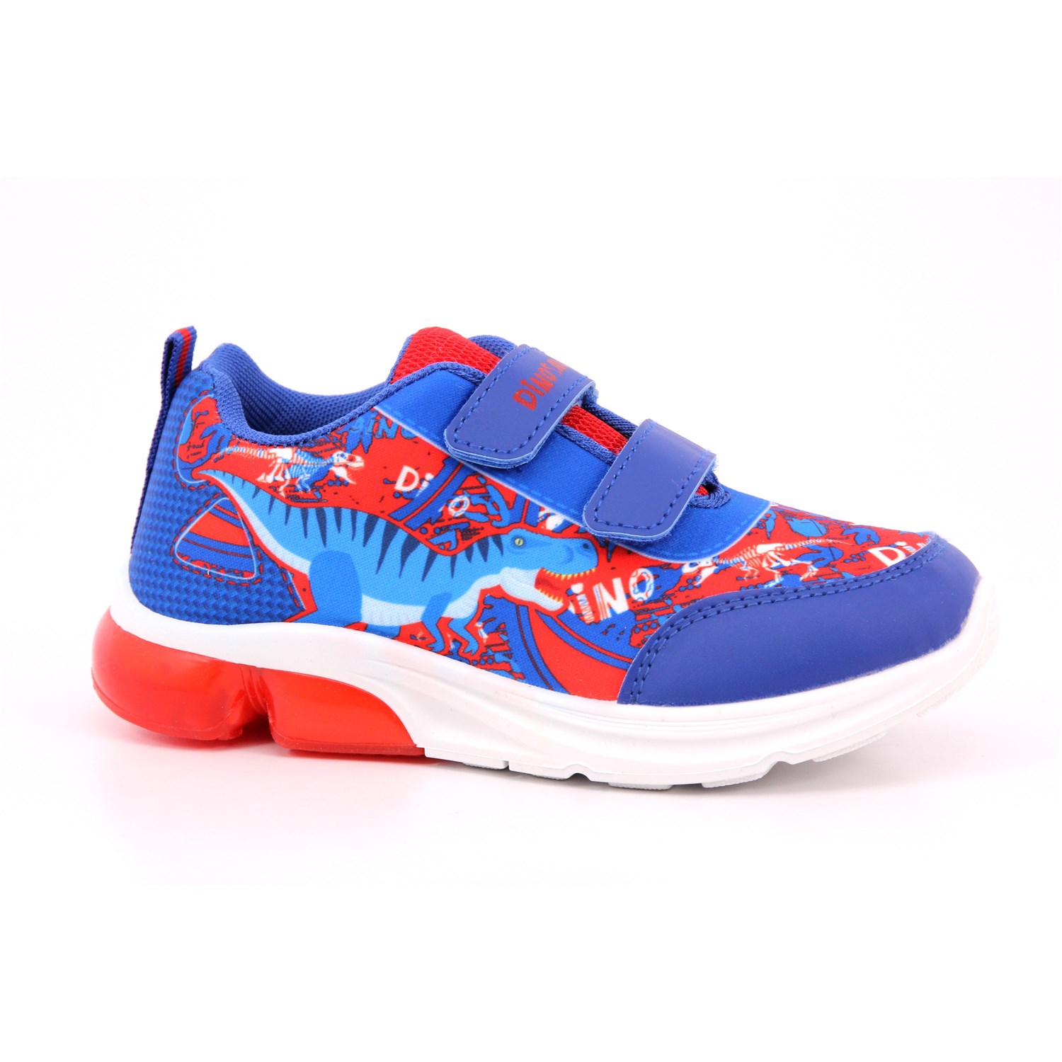 Scarpa Strappi + Elastico Dinosauro Bambino Blu Scarpa Strappi + Elastico Dinosauro Bambino Blu Scarpe 2 - S8020002T