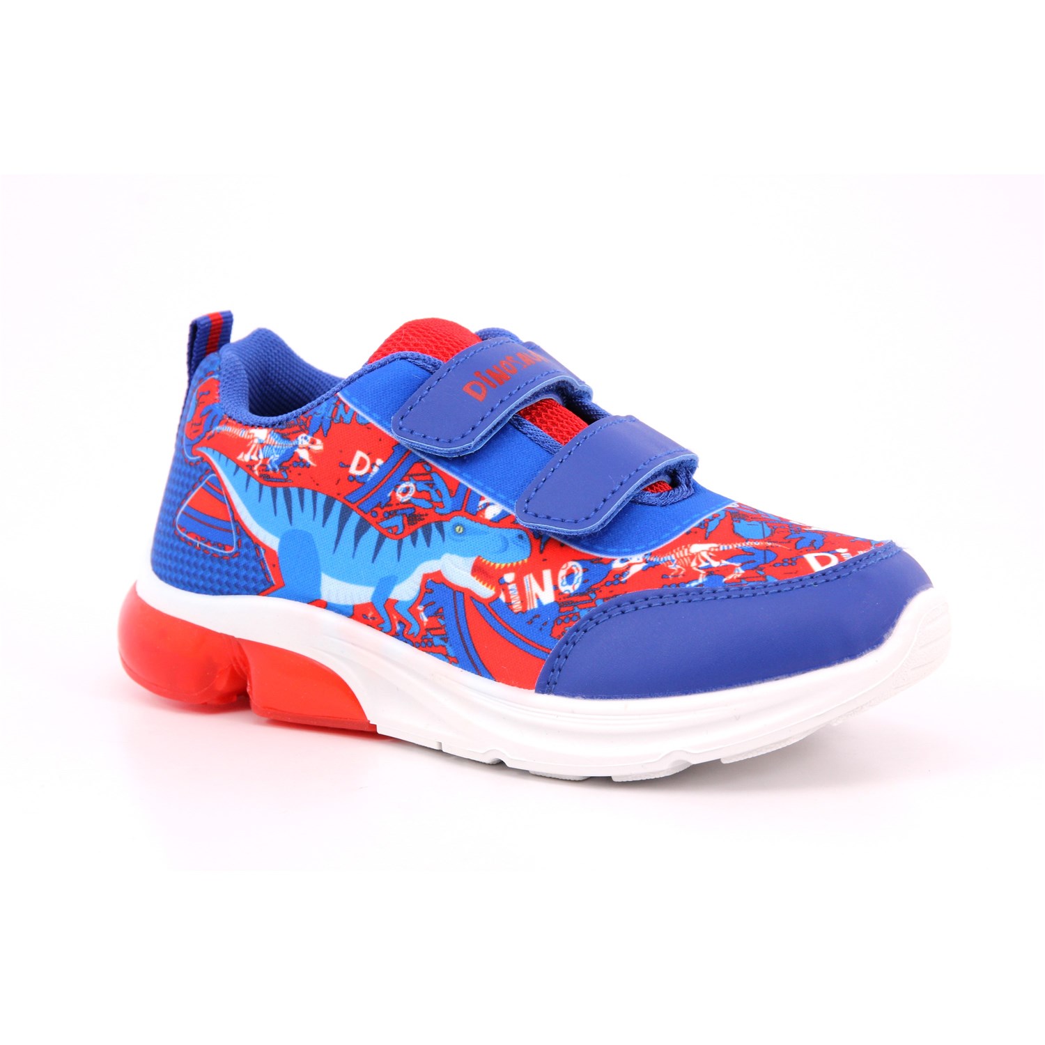 Scarpa Strappi + Elastico Dinosauro Bambino Blu Scarpa Strappi + Elastico Dinosauro Bambino Blu Scarpe 2 - S8020002T