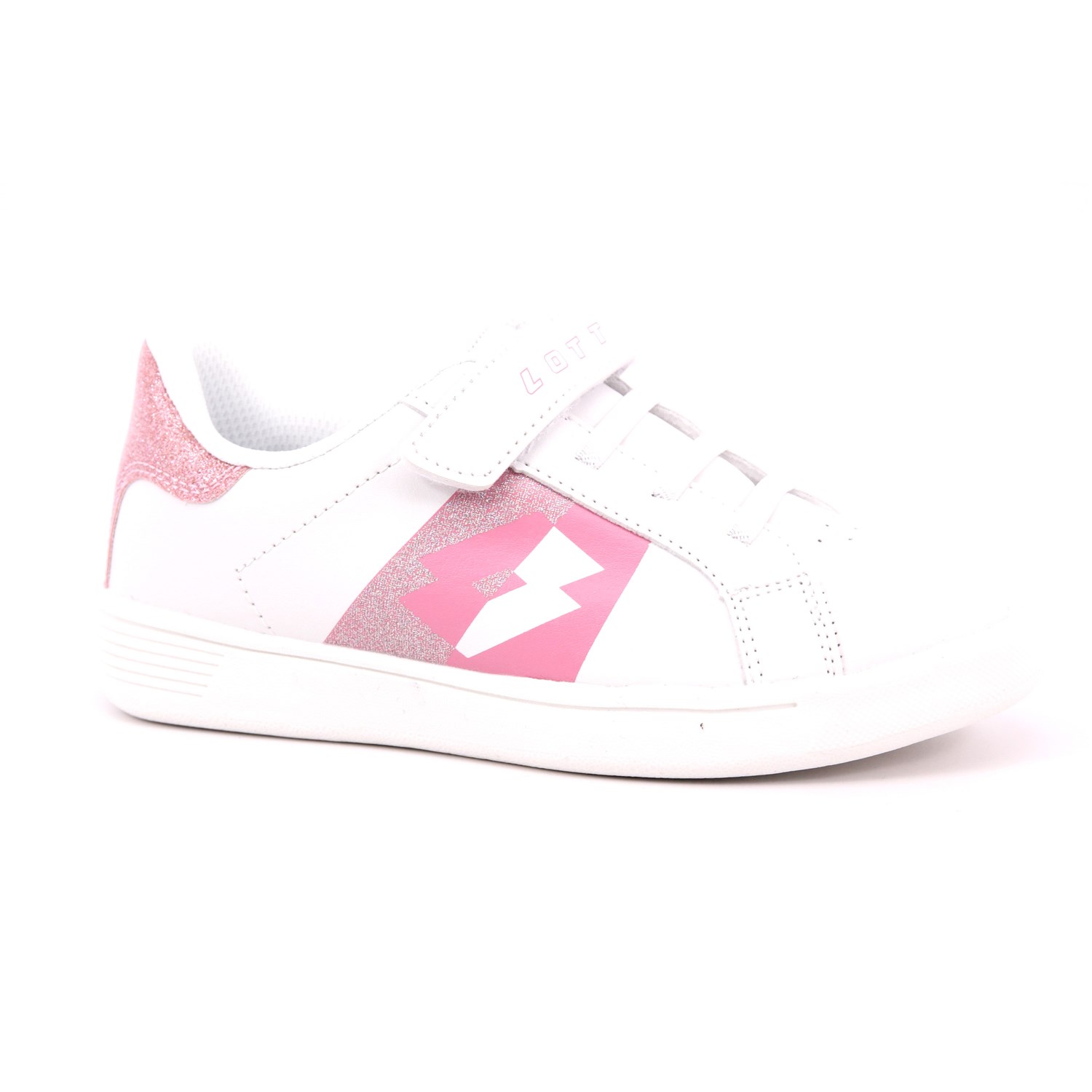 Scarpa Strappi + Elastico Lotto Bambina Bianco Scarpa Strappi + Elastico Lotto Bambina Bianco Scarpe 242 - 219409