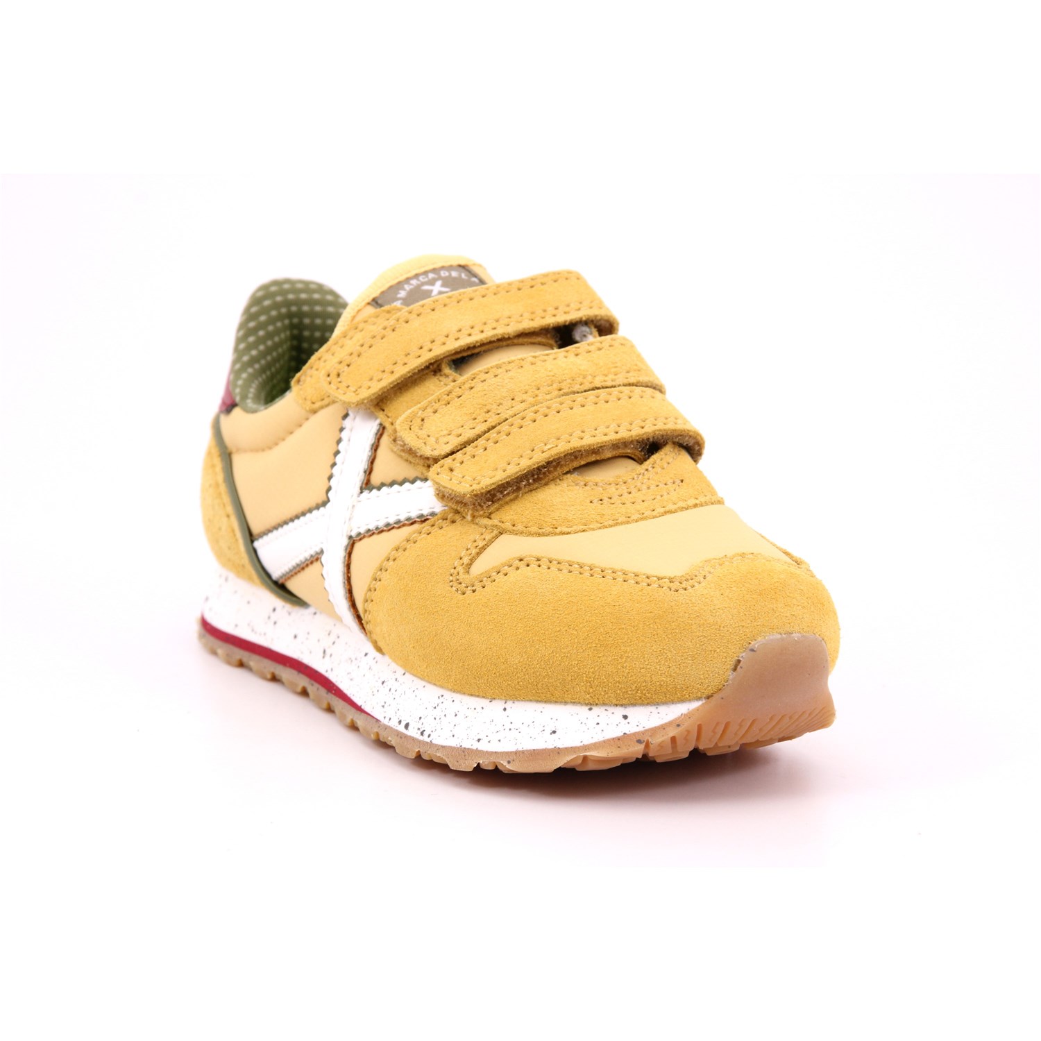 Scarpa Strappi Munich Bambino Giallo Ocra Scarpa Strappi Munich Bambino Giallo Ocra Scarpe 166 - 8207501