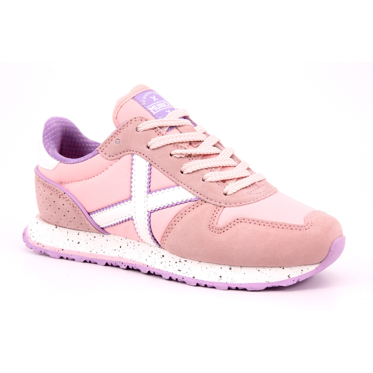 Scarpa Allacciata Munich Bambina Rosa Scarpa Allacciata Munich Bambina Rosa Scarpe 173 - 8208504