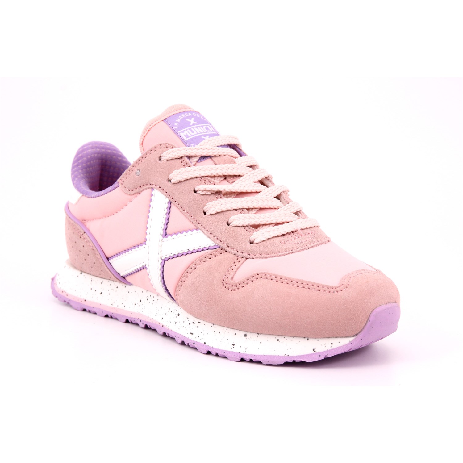 Scarpa Allacciata Munich Bambina Rosa Scarpa Allacciata Munich Bambina Rosa Scarpe 173 - 8208504