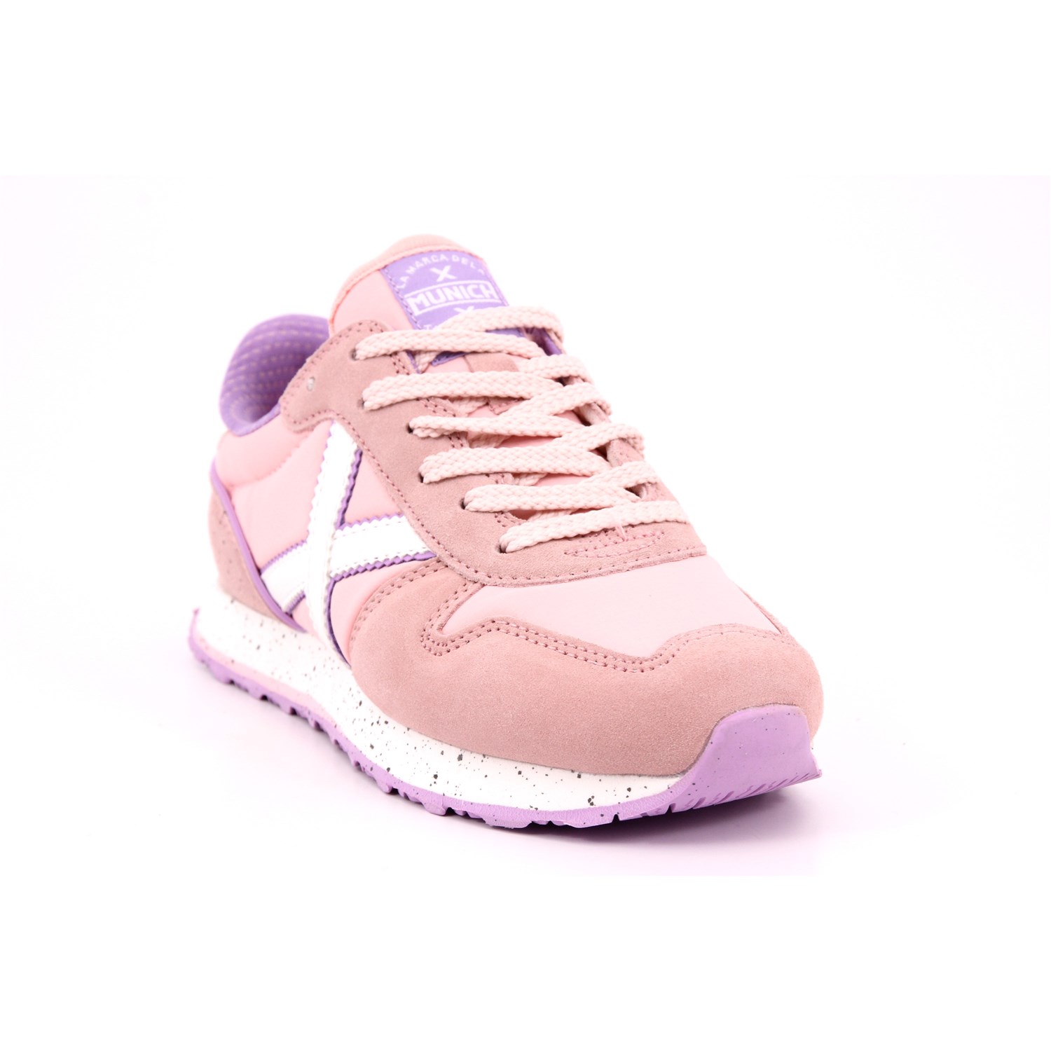 Scarpa Allacciata Munich Bambina Rosa Scarpa Allacciata Munich Bambina Rosa Scarpe 173 - 8208504