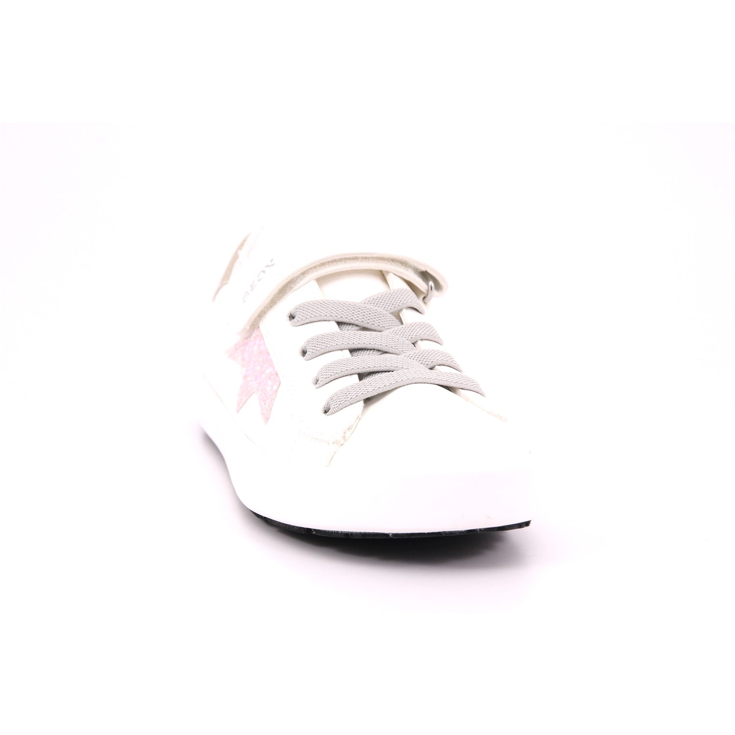 Scarpa Strappi + Elastico Geox Bambina Bianco Scarpa Strappi + Elastico Geox Bambina Bianco Scarpe 492 - J35D5B