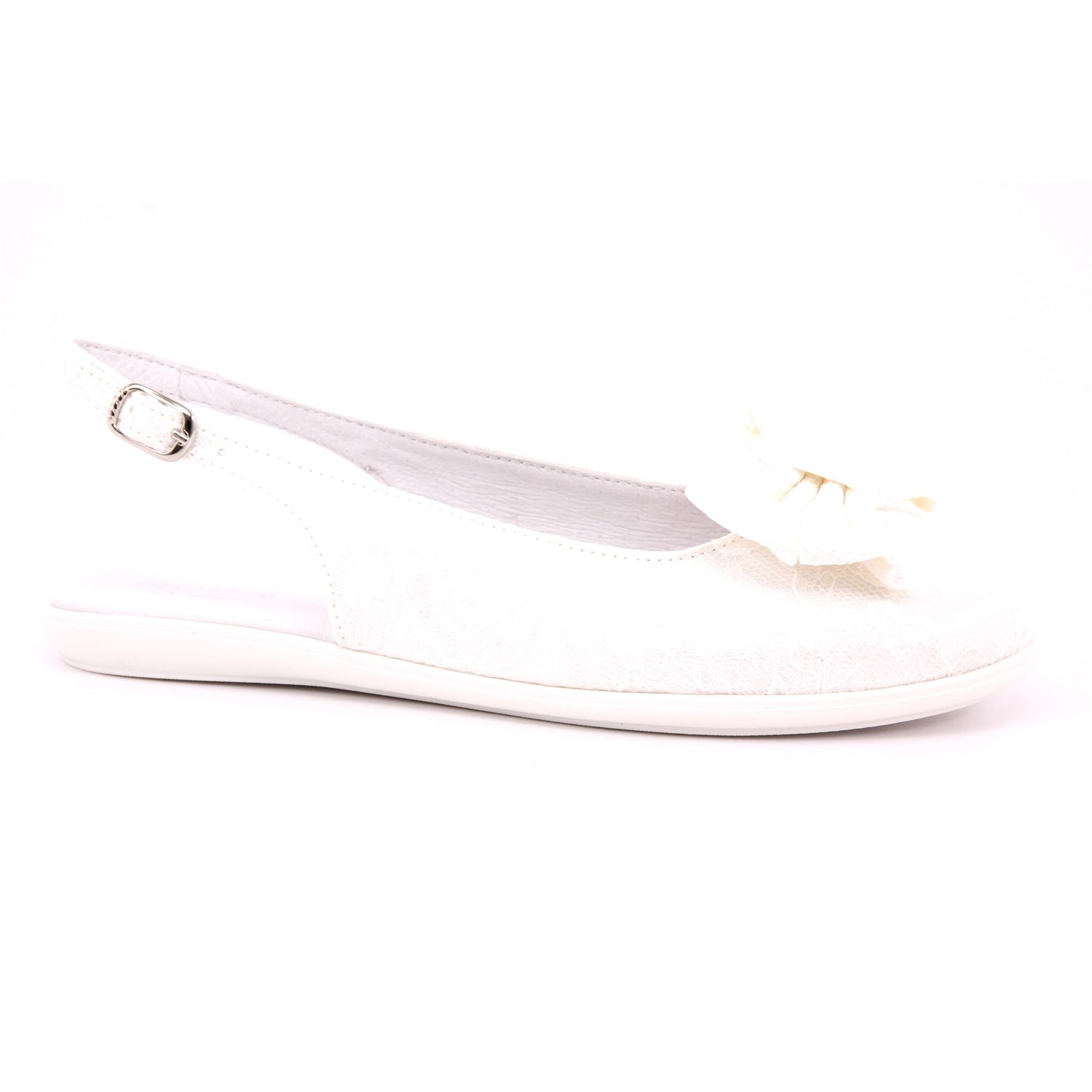 Ballerina Cerimonia Mister Jerry Bambina Bianco Ballerina Cerimonia Mister Jerry Bambina Bianco Scarpe 13 - 2362