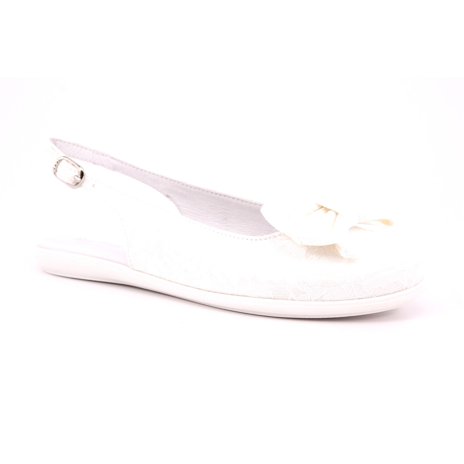Ballerina Cerimonia Mister Jerry Bambina Bianco Ballerina Cerimonia Mister Jerry Bambina Bianco Scarpe 13 - 2362